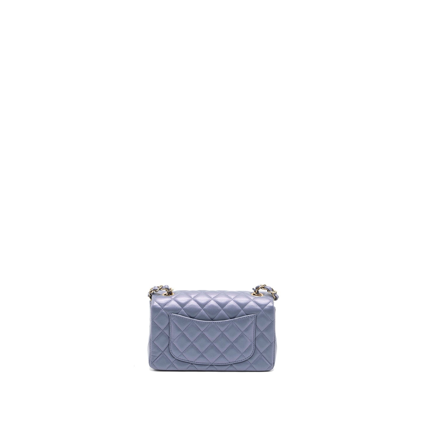 Chanel classic rectangular flap lambskin iridescent light Shoulder Bag