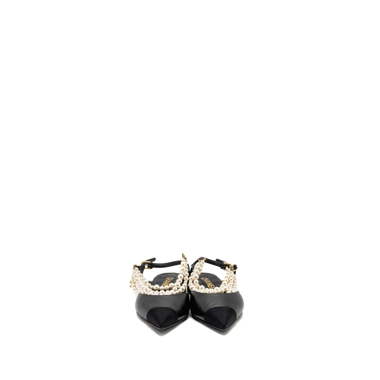 Chanel 22A mbskin LGHW Black Shoes