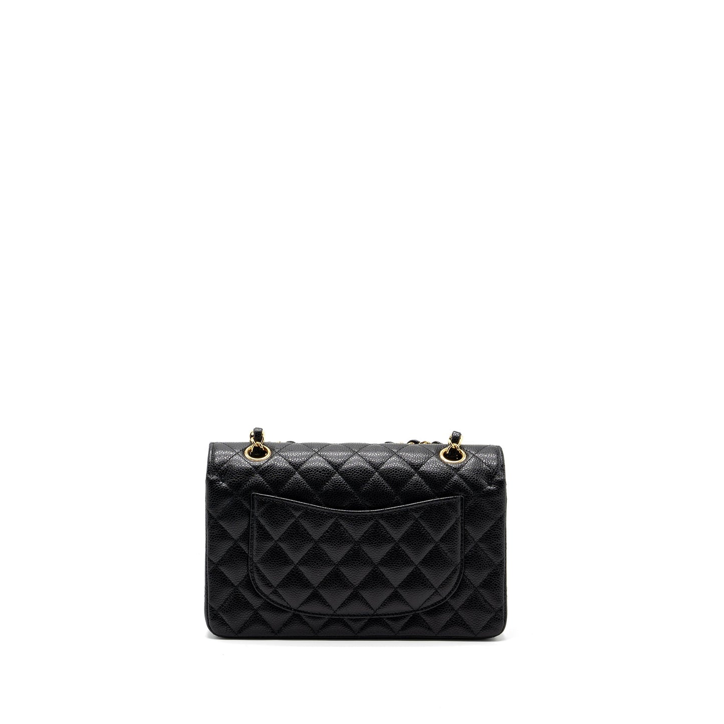 Chanel Classic double FLAP Caviar GHW Black Small Shoulder Bag Ghw 3