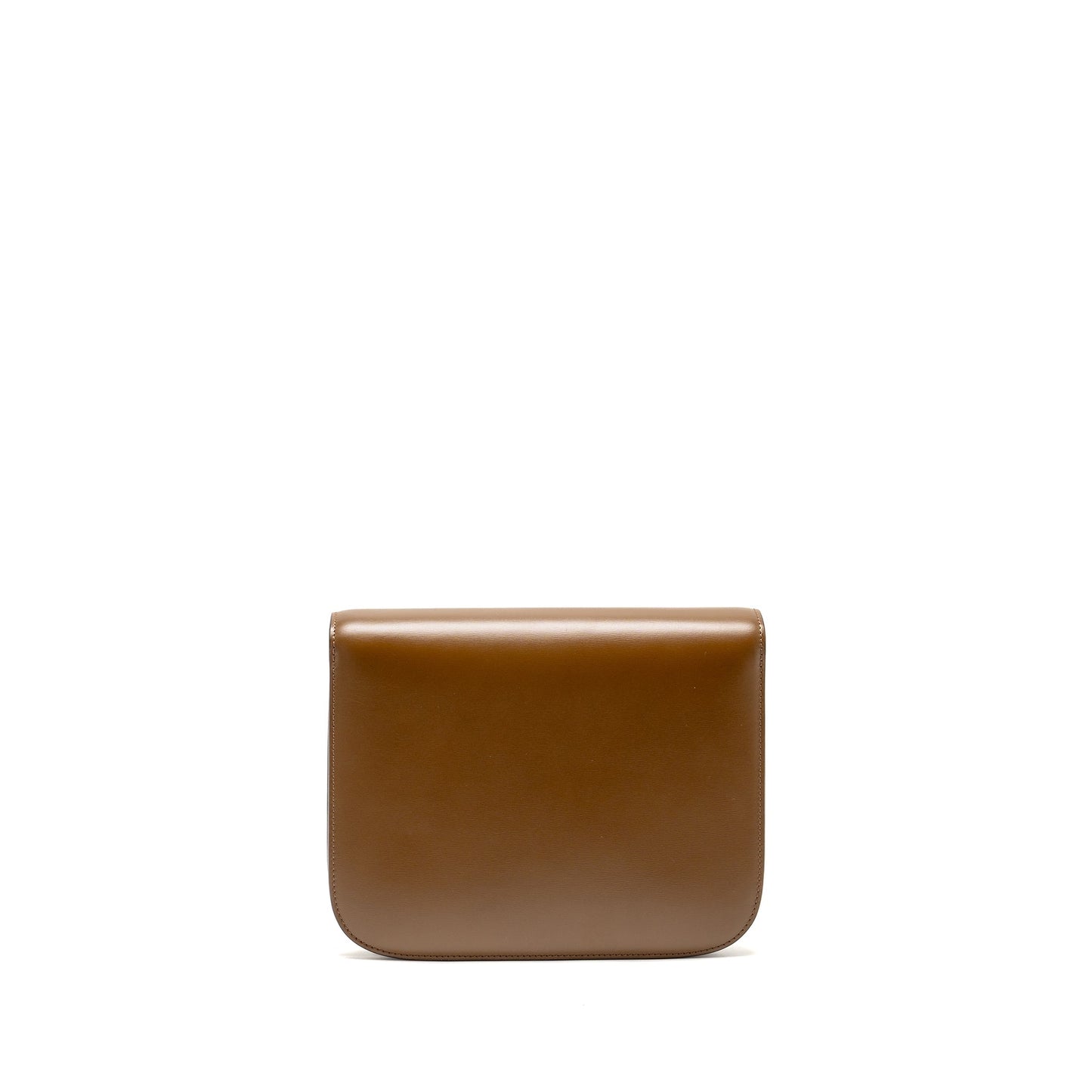 Luxury Classic Box Bag Calfskin Caramel Ghw Medium Travel Bag