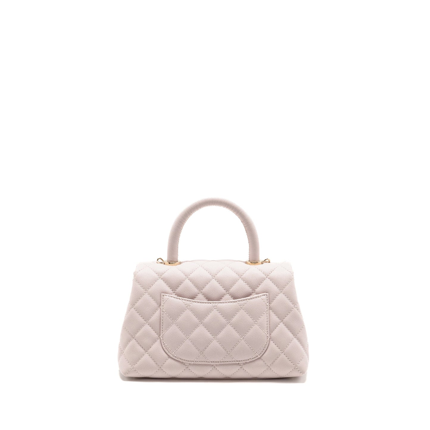 Chanel Coco handle caviar light LGHW Pink Small Handbag Lghw 1