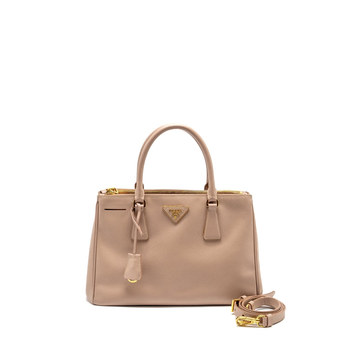 Prada Saffiano Tote Purse Light Handbag Pink Tote Bag