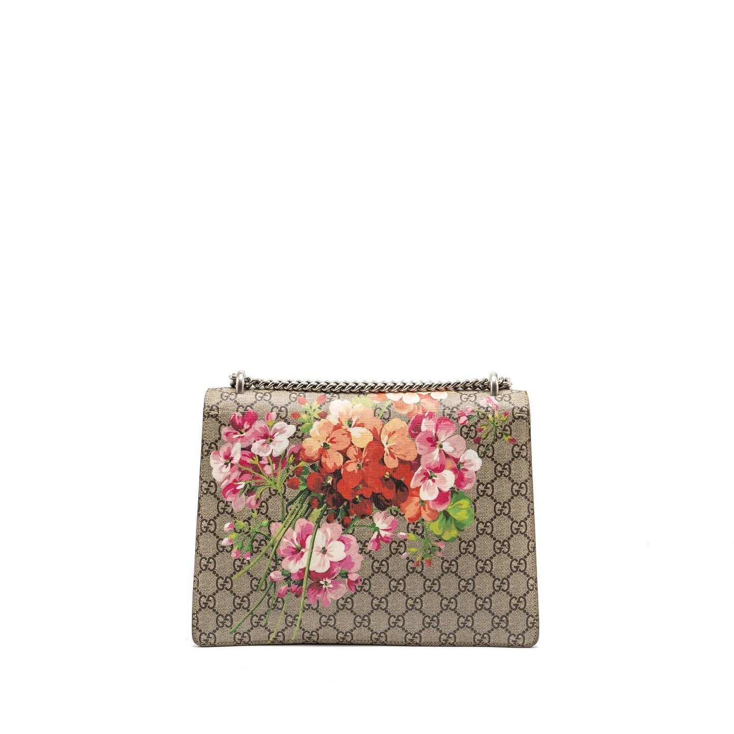 Gucci Dionysus Bag Supreme With Flower Print Multicolor Canvas Large Travel Bag