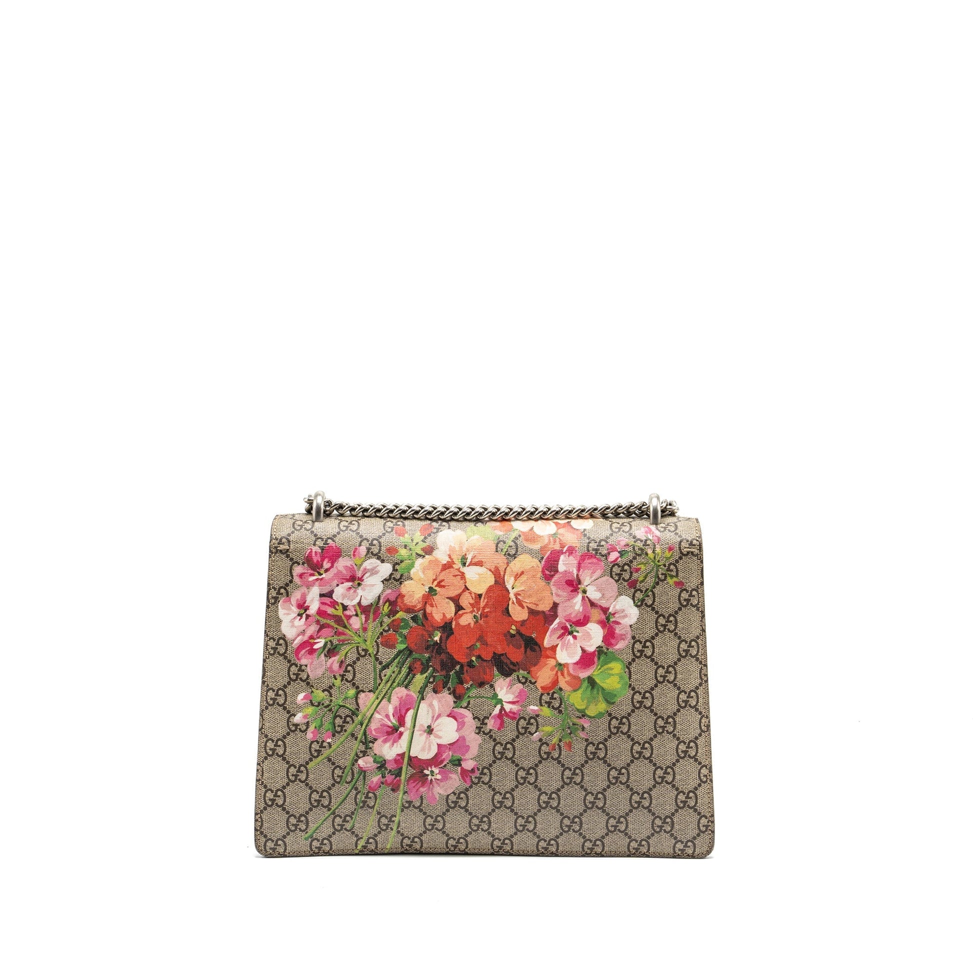 Gucci Dionysus Bag Supreme With Flower Print Multicolor Canvas Large Travel Bag
