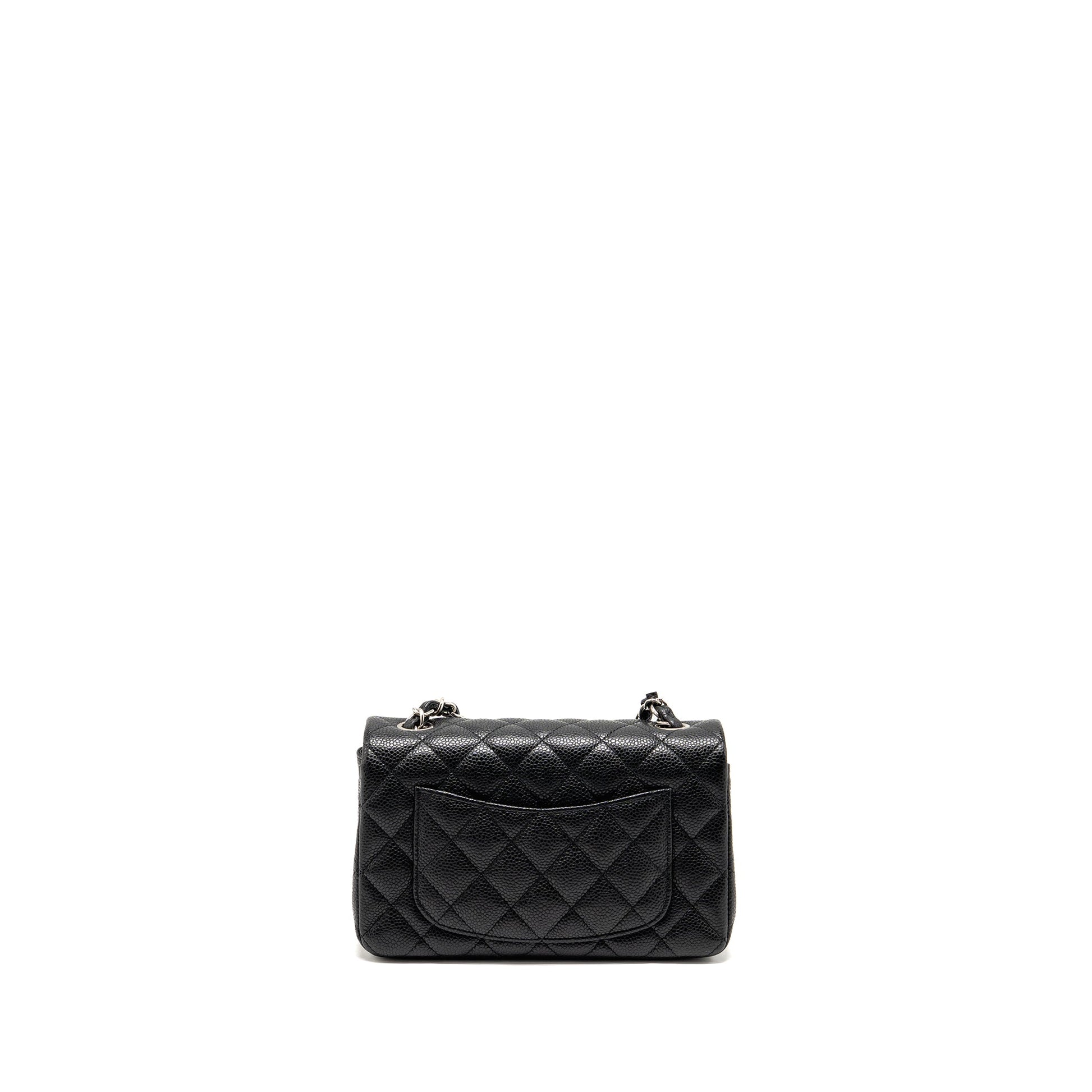 Chanel Rectangular flap caviar SHW Black Shoulder Bag Shw 2