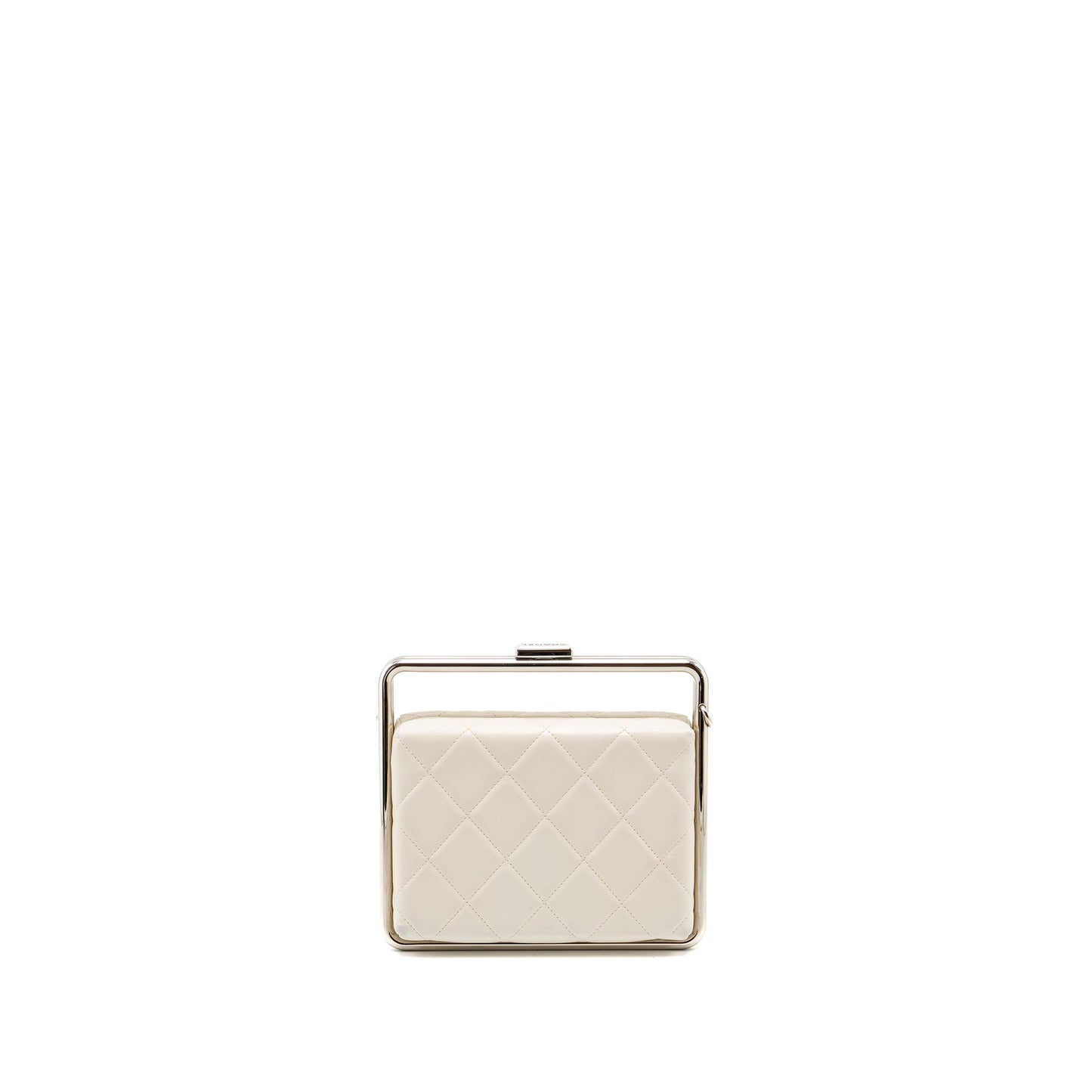 Chanel White Clutch Bag