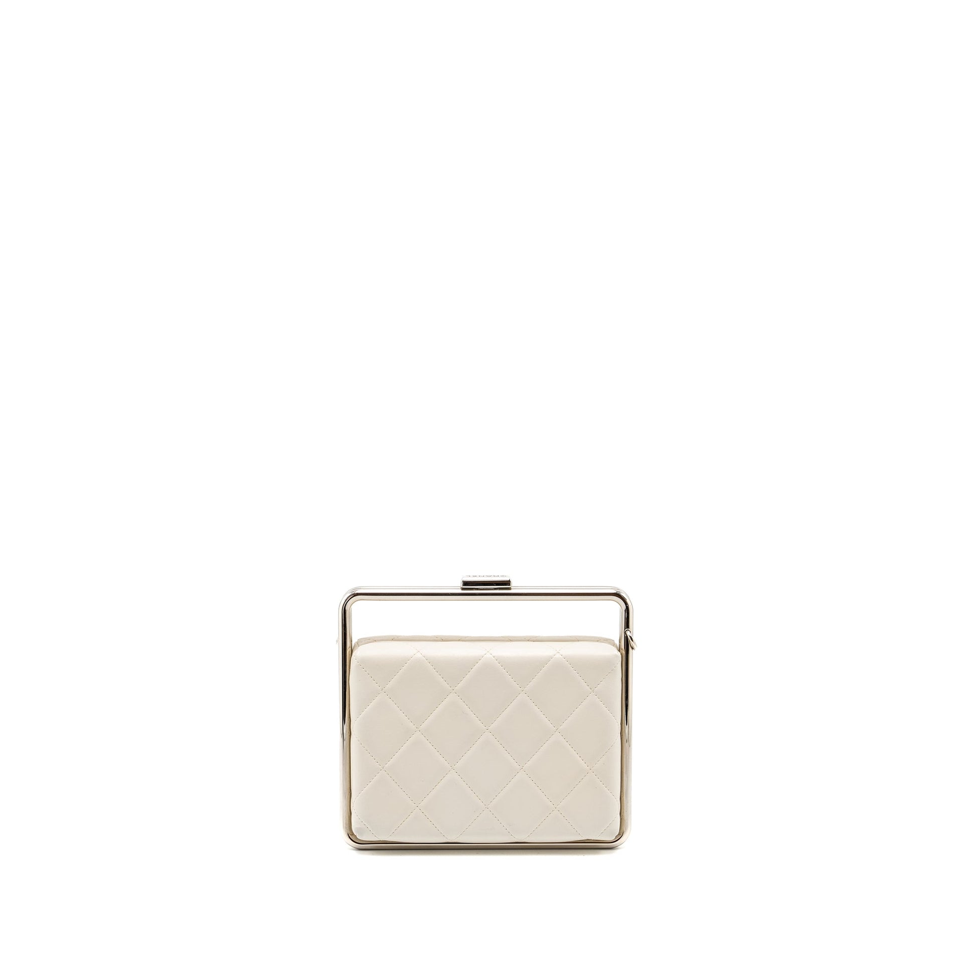 Chanel White Clutch Bag