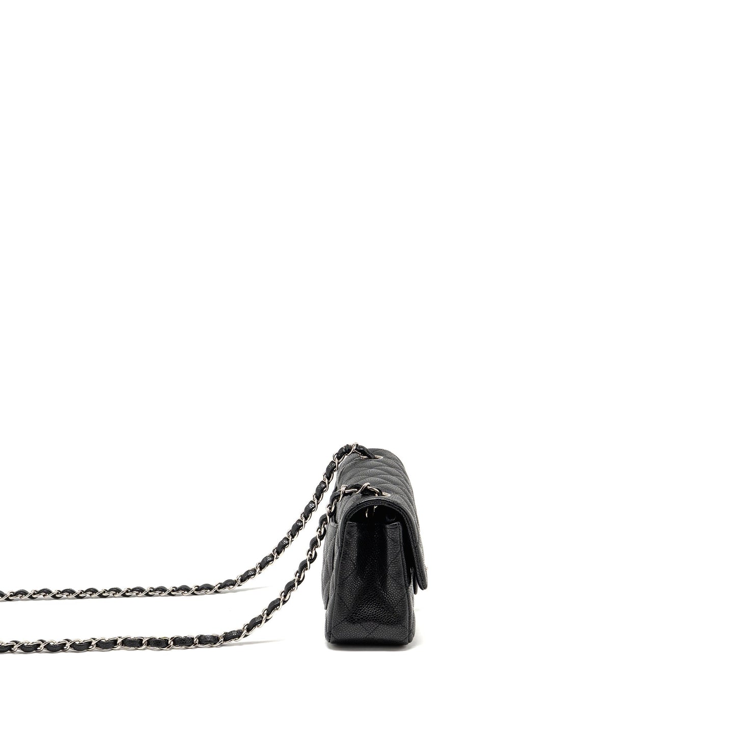 Chanel Rectangular flap caviar SHW Black Shoulder Bag Shw 2