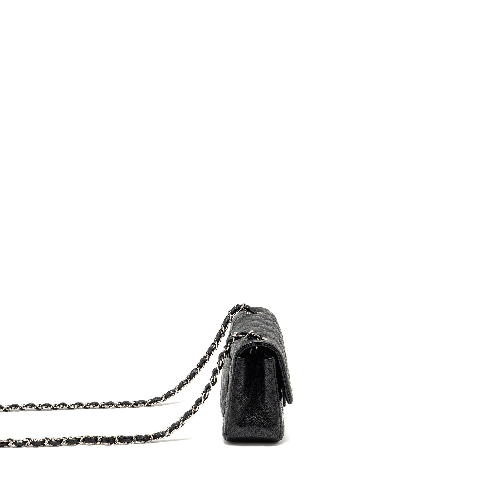 Chanel Rectangular flap caviar SHW Black Shoulder Bag Shw 2