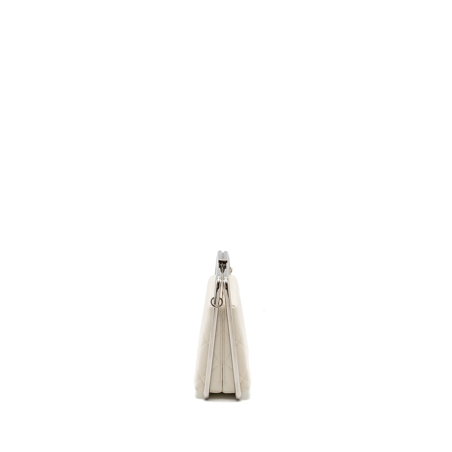 Chanel White Clutch Bag
