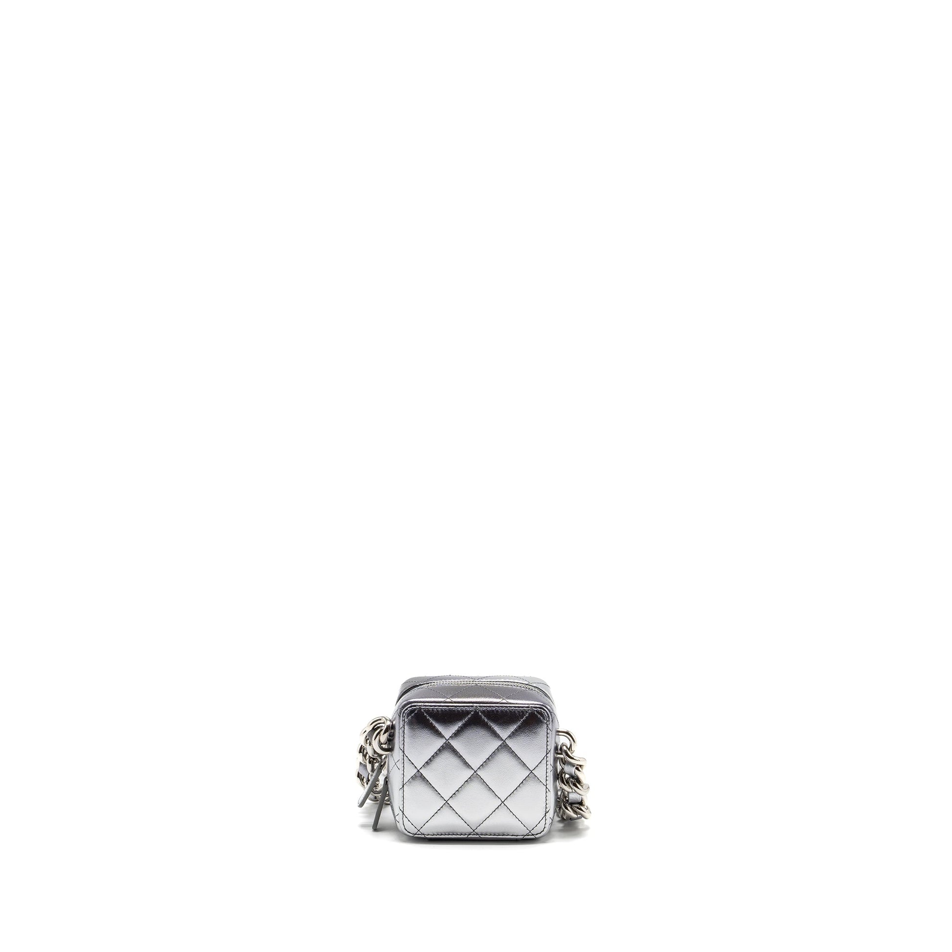 Chanel 22c coco punk purse giant lambskin Black Silver Handbag