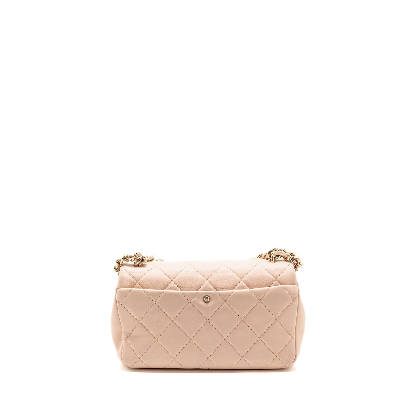 Chanel Giant Top Handle Rectangular Flap Lambskin Pink Shoulder Bag
