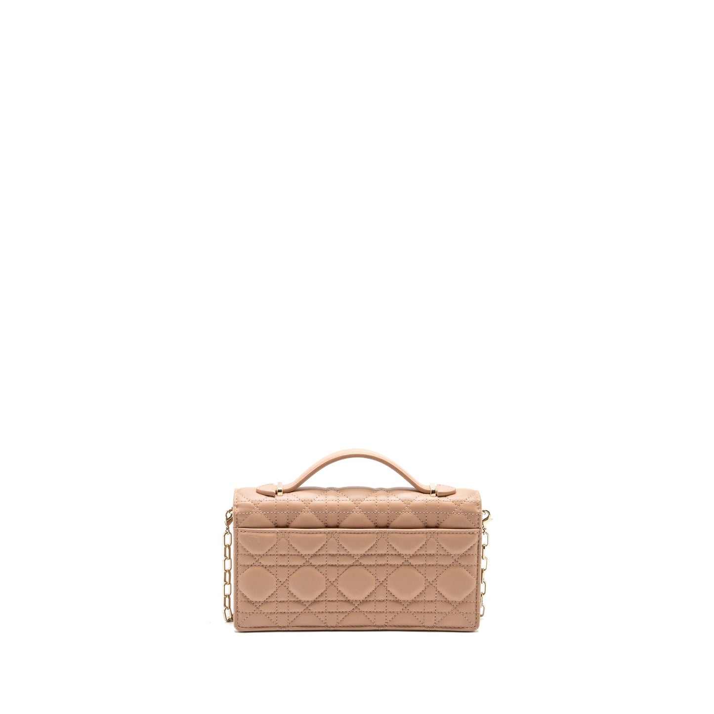 Dior My Purse Lambskin Handbag Beige Mini Travel Bag