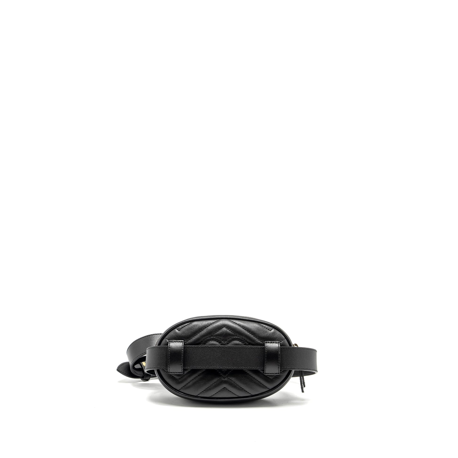 Gucci Marmont Belt Bag Calfskin Black Accessory