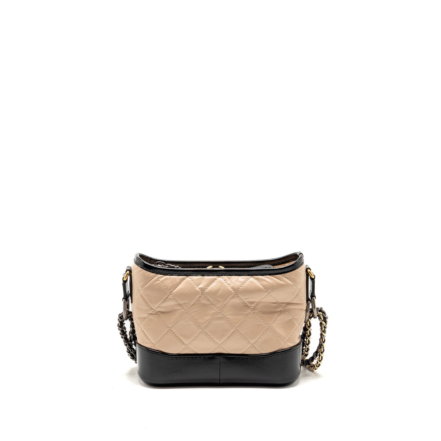 Chanel Gabrielle Hobo Calfskin Hardware Multicolour Beige Small Shoulder Bag Hardware 1