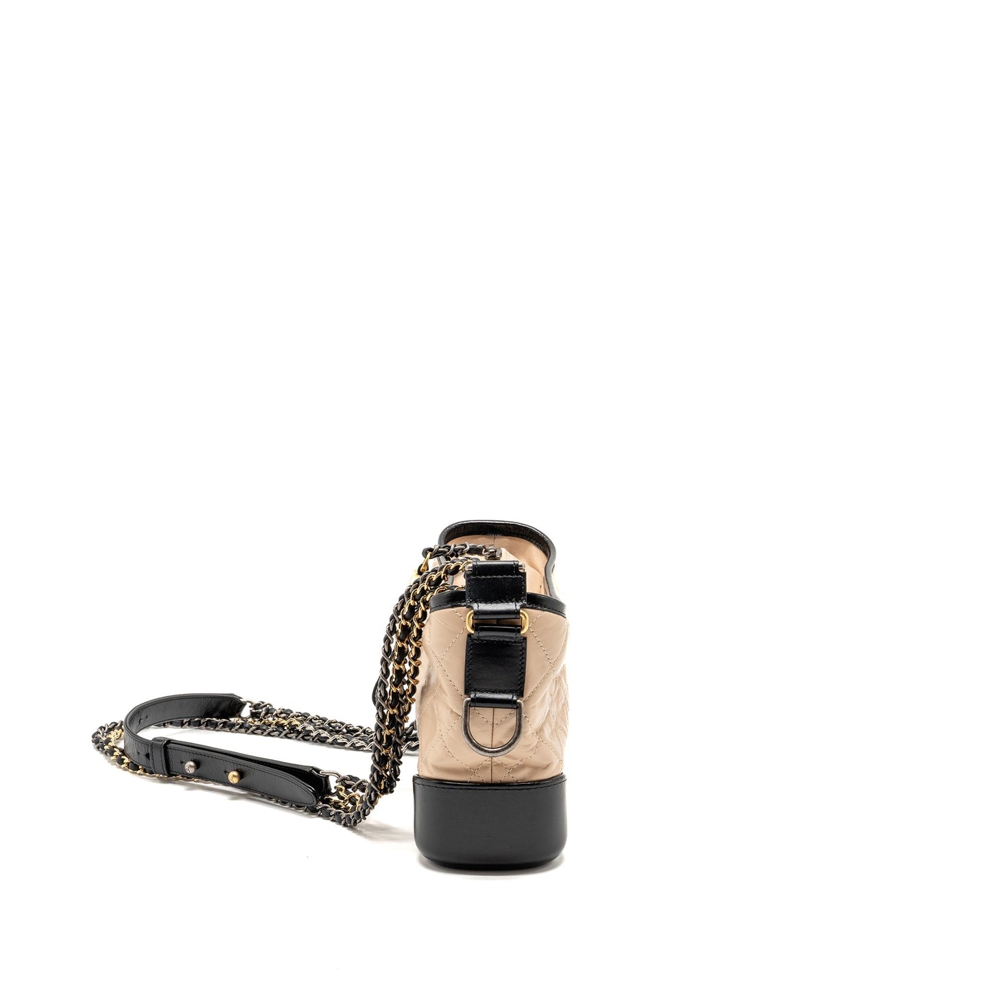 Chanel Gabrielle Hobo Calfskin Hardware Multicolour Beige Small Shoulder Bag Hardware 1