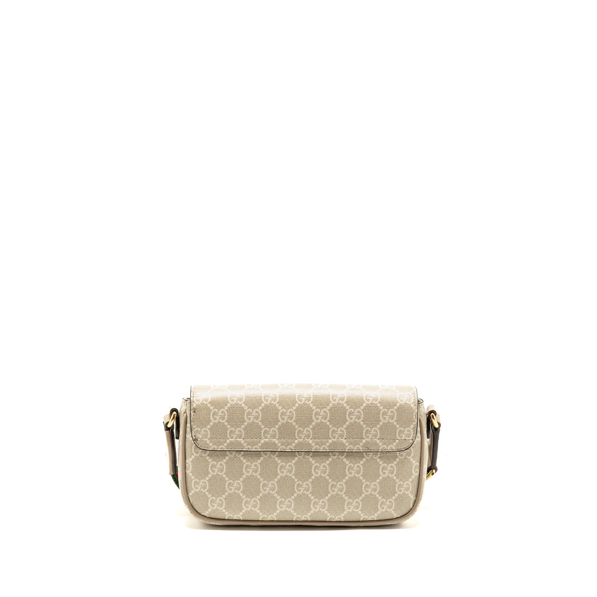 Gucci Ophidia Bag Supreme Oatmeal Canvas Beige Travel Bag
