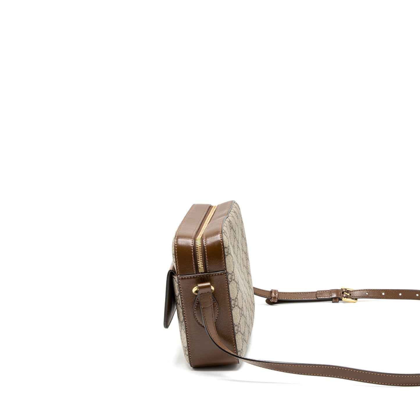 Gucci Horsebit Shoulder Bag Supreme Canvas Small