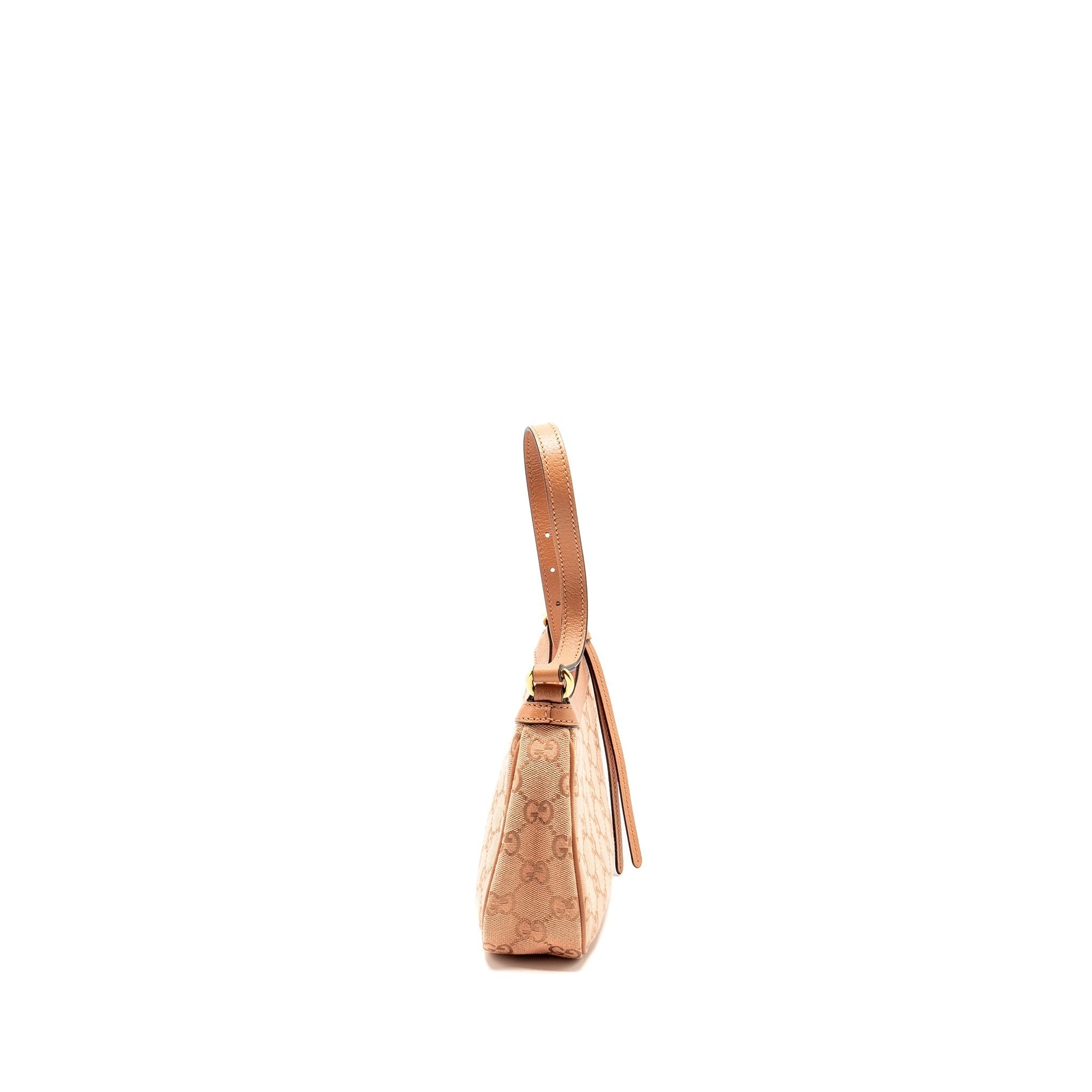 Gucci Ophidia Hobo Bag Supreme Canvas Pink Travel Bag