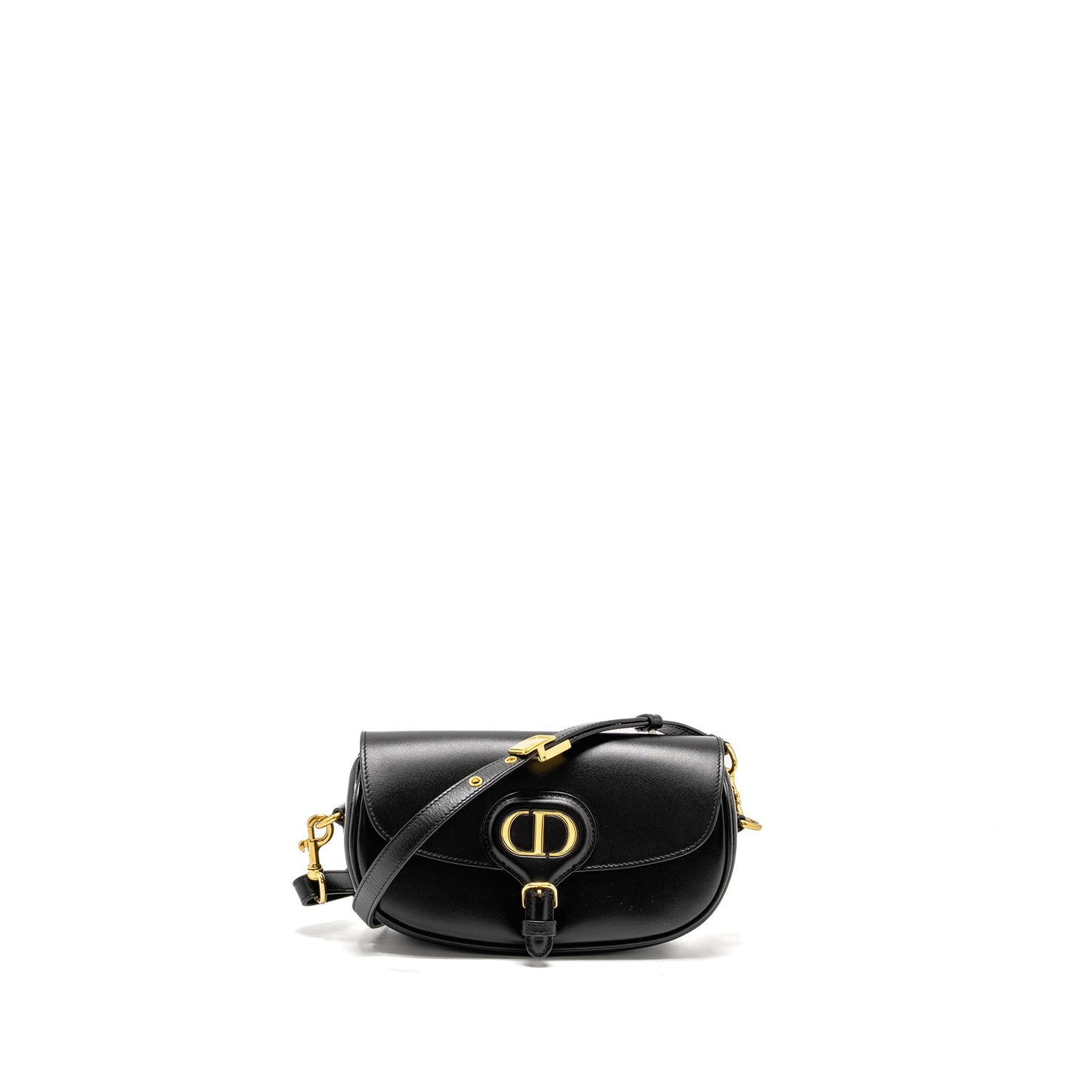 Dior Bobby East West Purse Box Calfskin Handbag Black Travel Bag