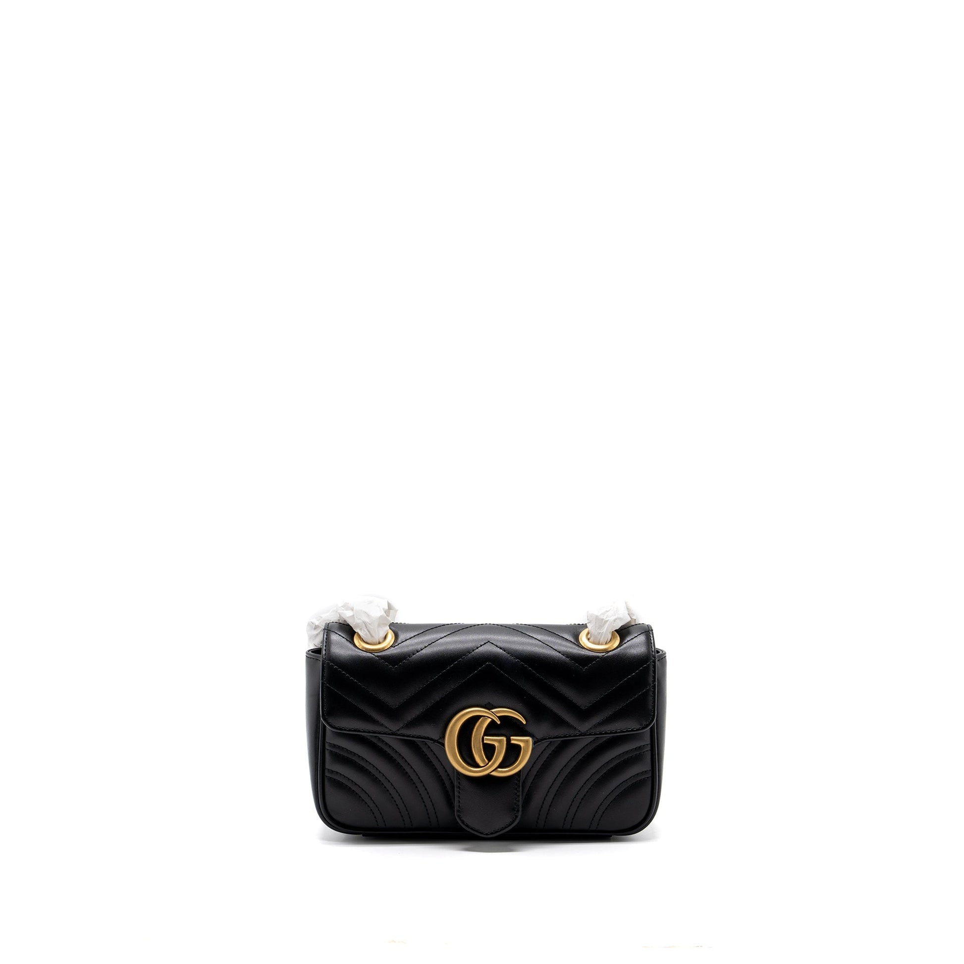 Gucci Mini Marmont Bag Leather Matelasse Travel Bag