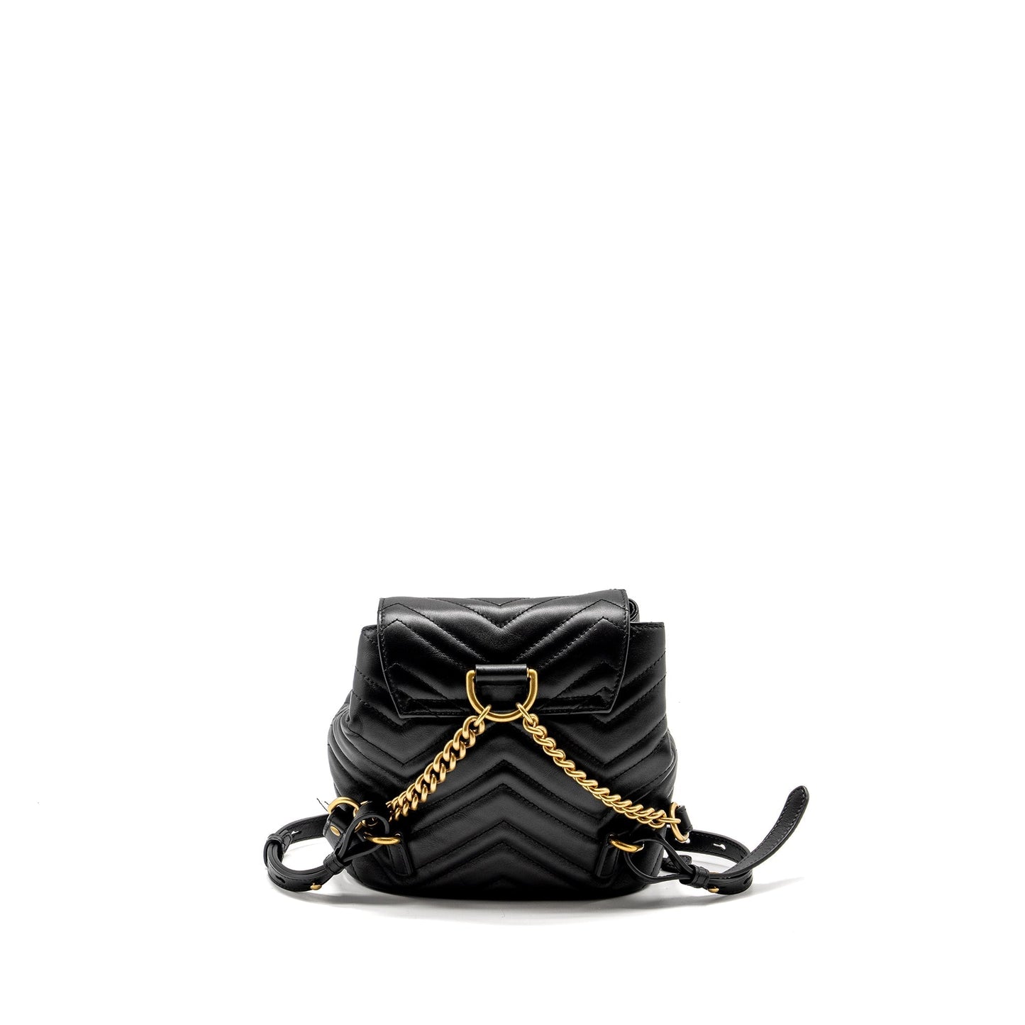Gucci Marmont Backpack Calfskin Black