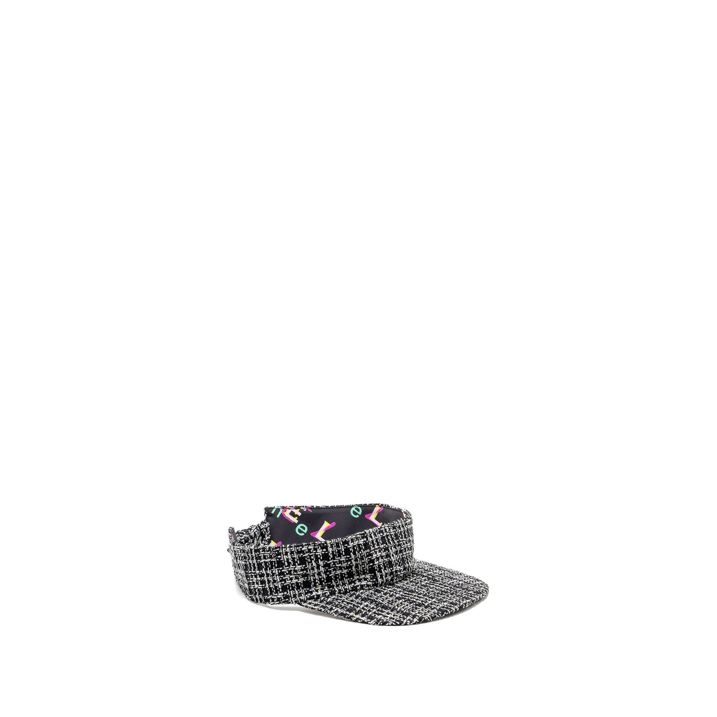Chanel Visor Cap Tweed Polyamide Multicolour Hat