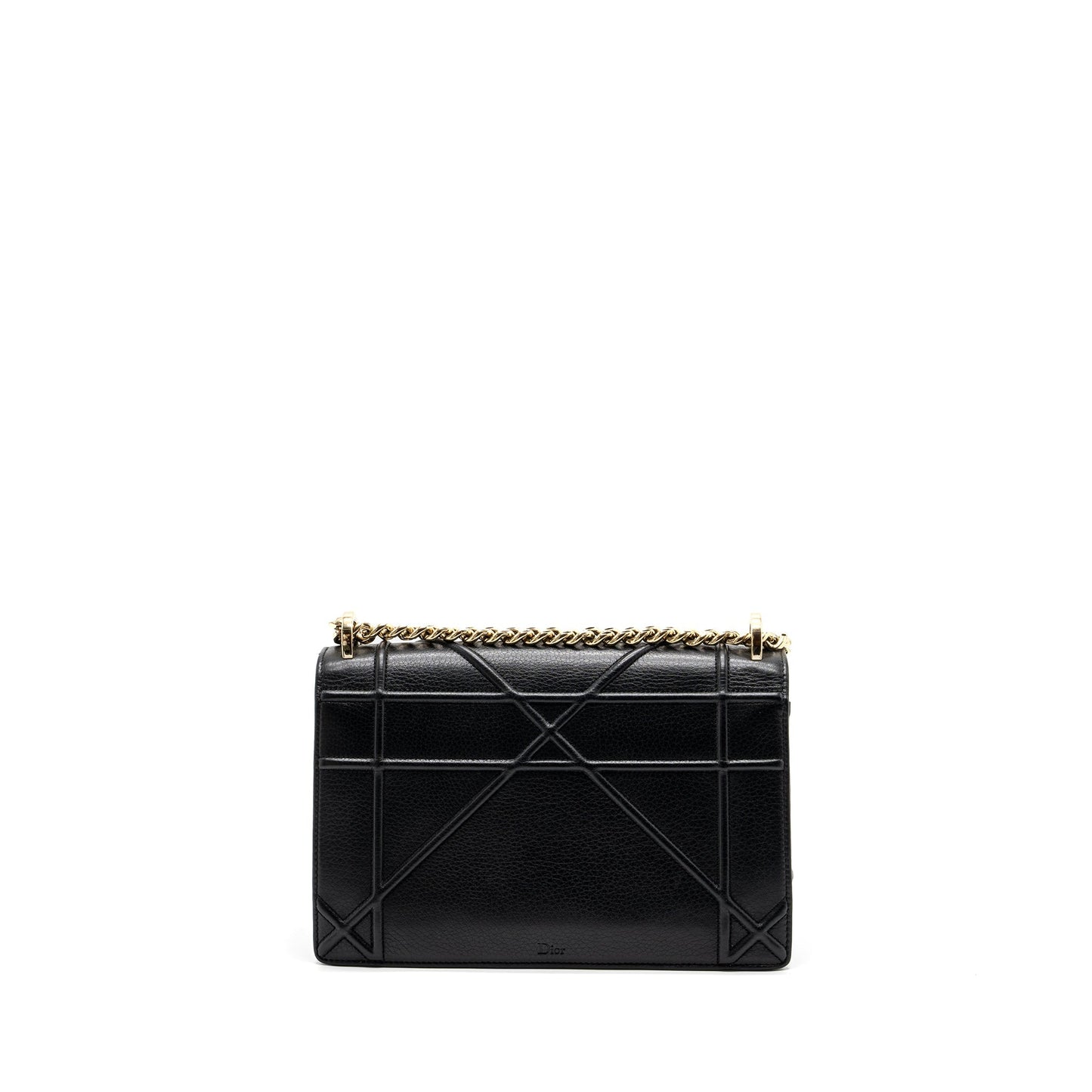 Dior ama Purse Calfskin Handbag Black Travel Bag