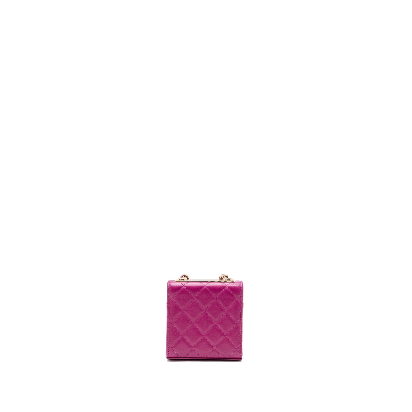 Chanel Trendy CC Lambskin LGHW Pink Clutch Bag