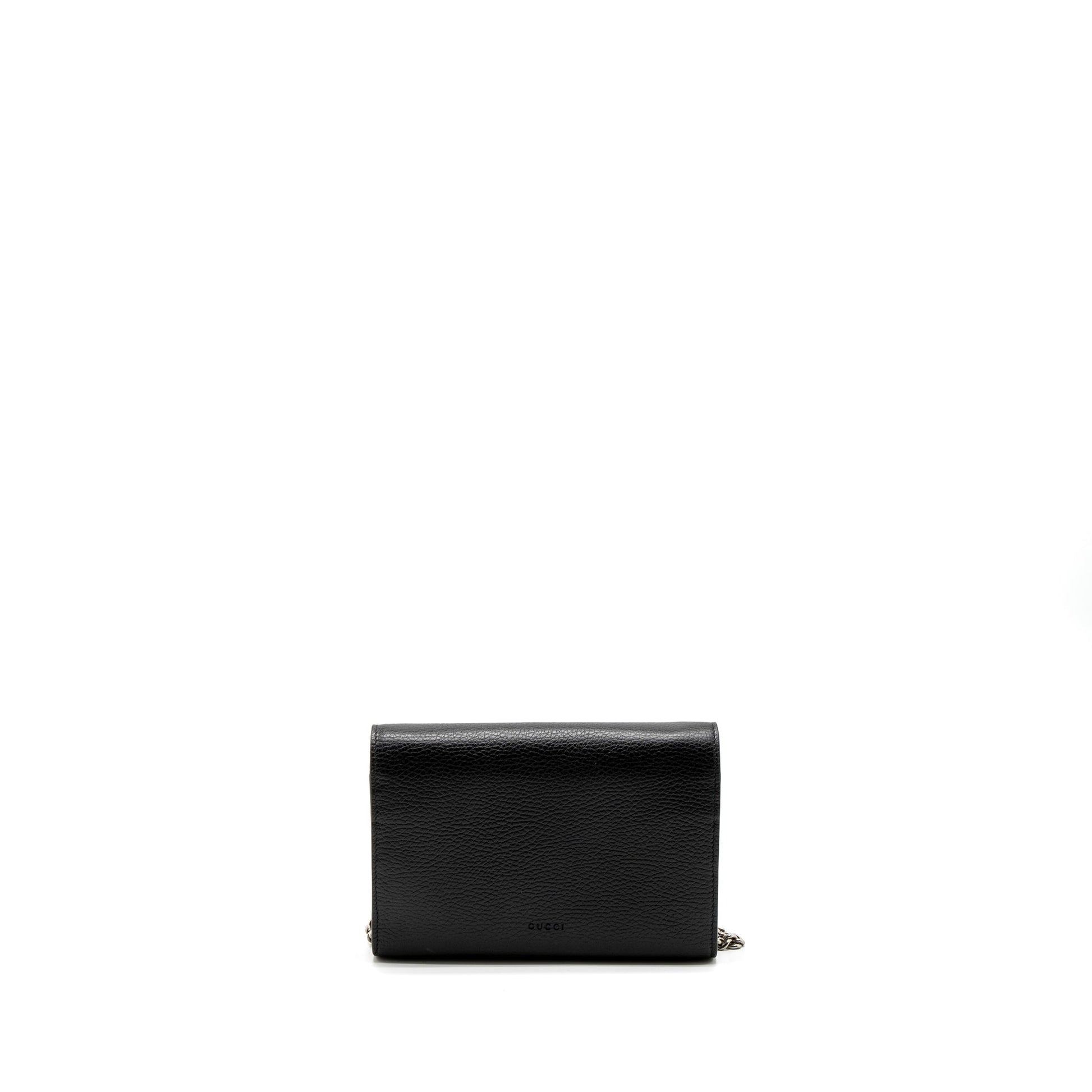 Gucci Dionysus Bag Calfskin Shw Black Mini Travel Bag Black Shw