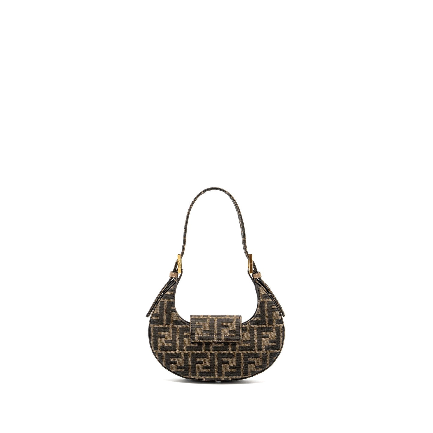 Fendi Cookie Purse Fabric Jacquard Mini Travel Bag
