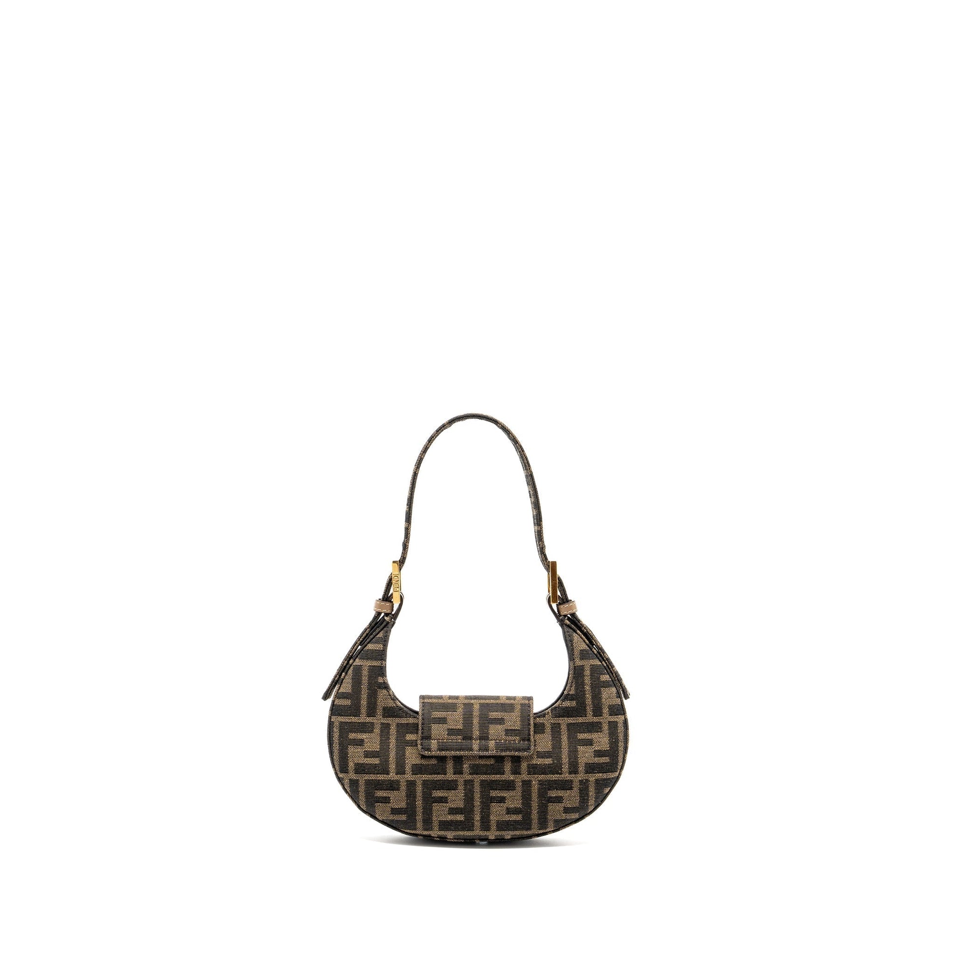 Fendi Cookie Purse Fabric Jacquard Mini Travel Bag