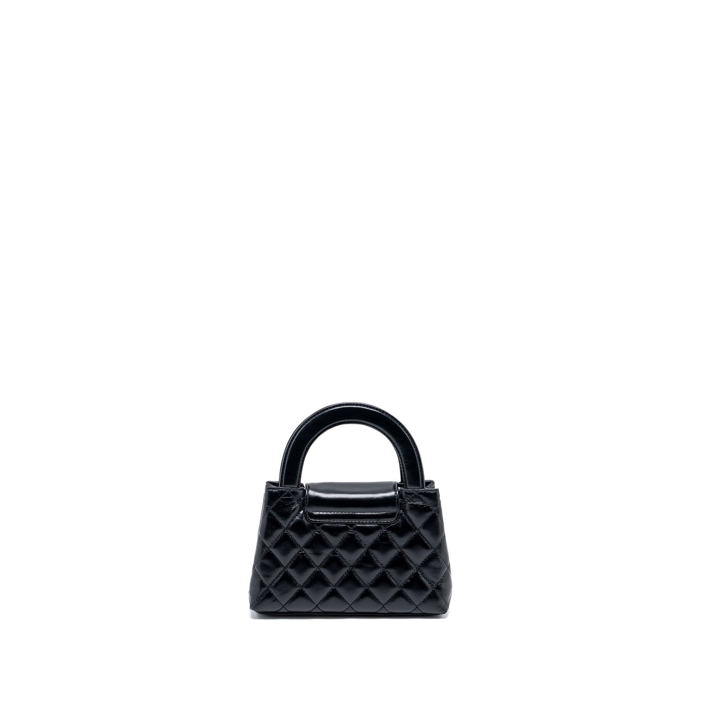 Chanel 24p Shopping Calfskin GHW Microchip Black Tote Bag