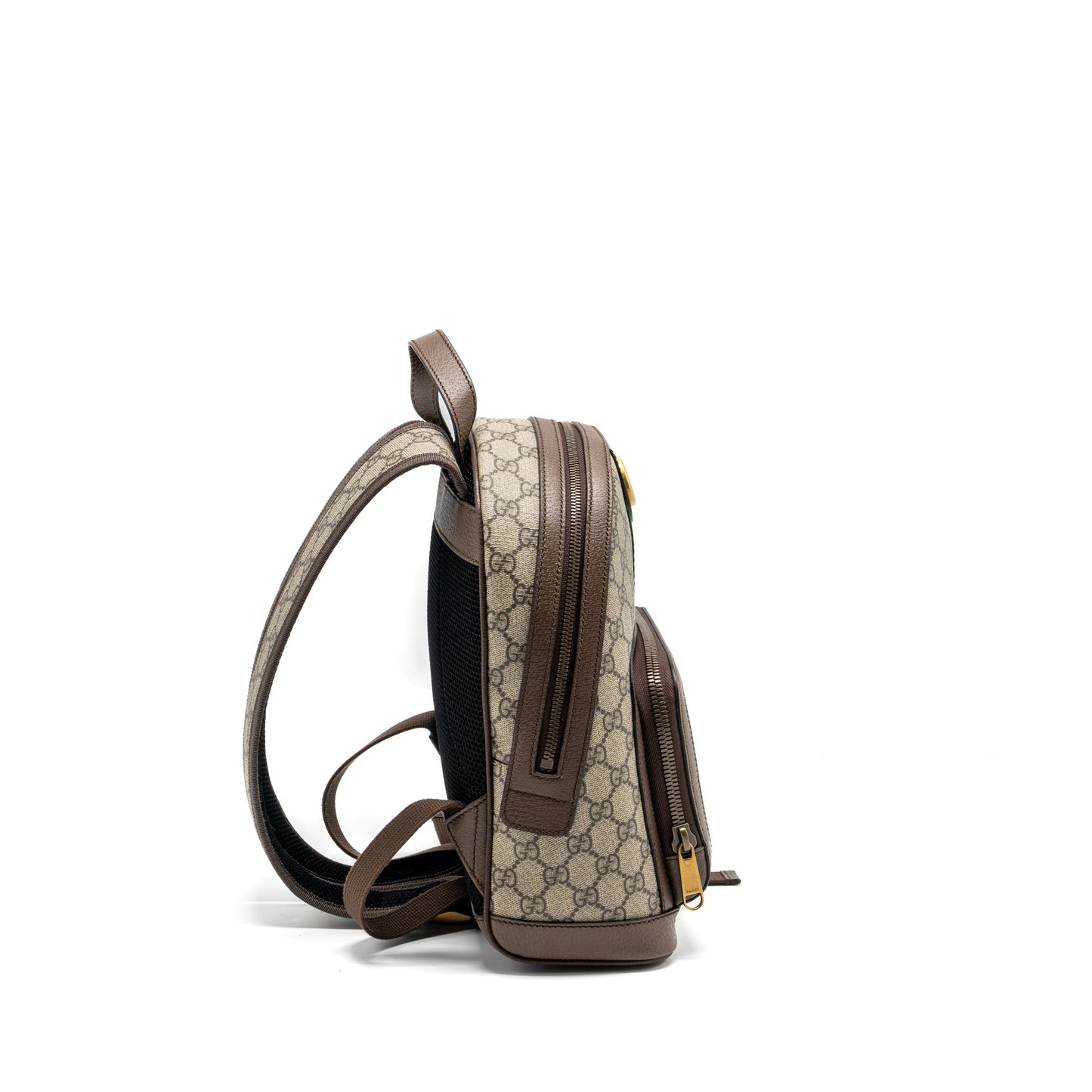 Gucci Ophidia Backpack Supreme Canvas Brown