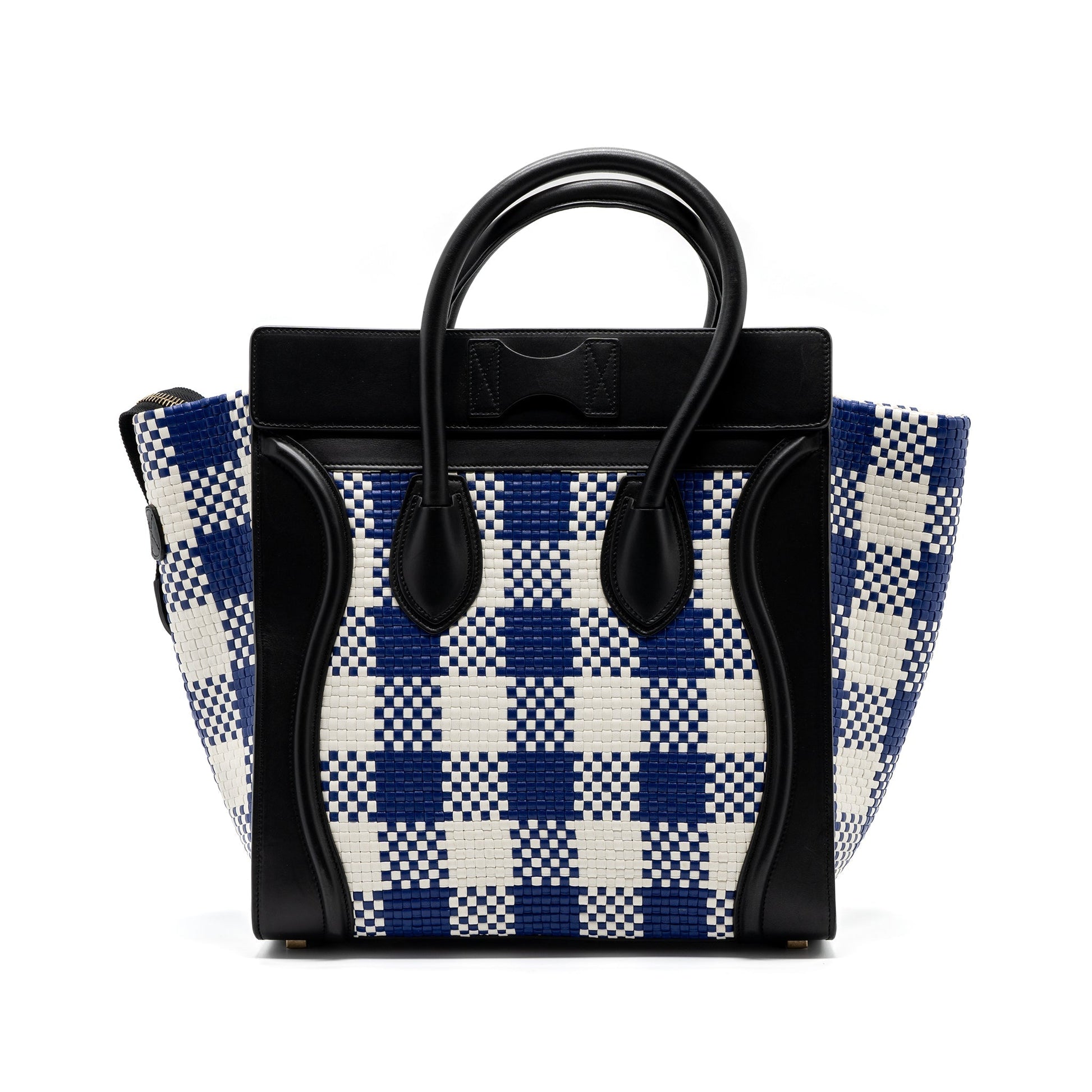 Celine Luggage Tote Multicolour Handbag Leather Mini Tote Bag