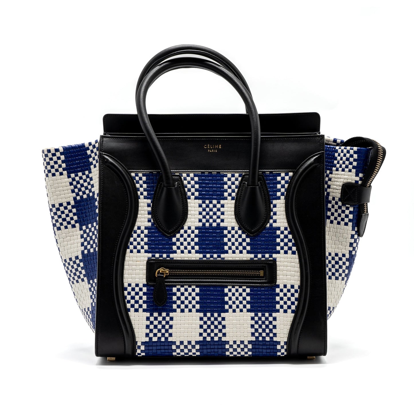 Celine Luggage Tote Multicolour Handbag Leather Mini Tote Bag