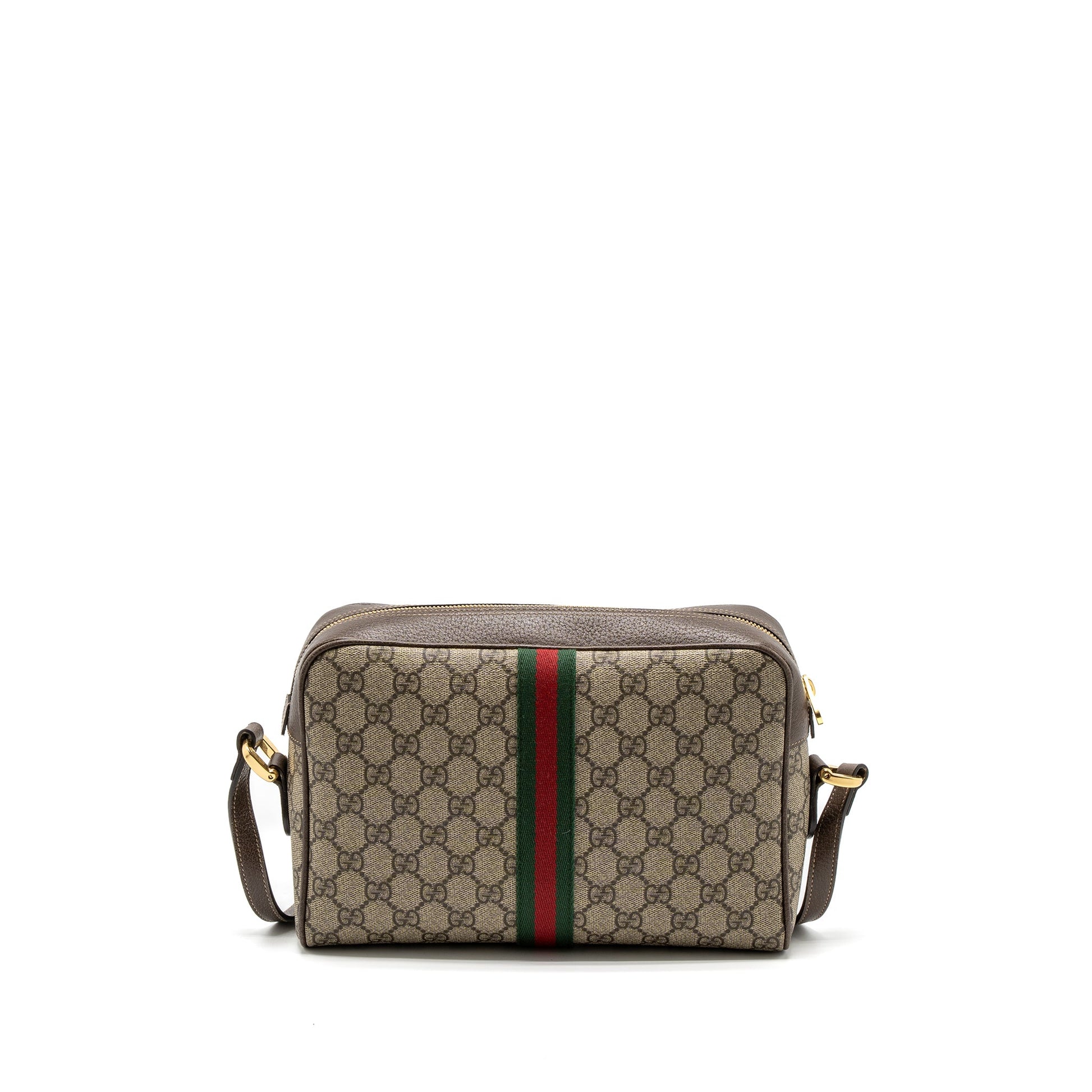 Gucci Ophidia Shoulder Bag Supreme Canvas Canvas Ghw