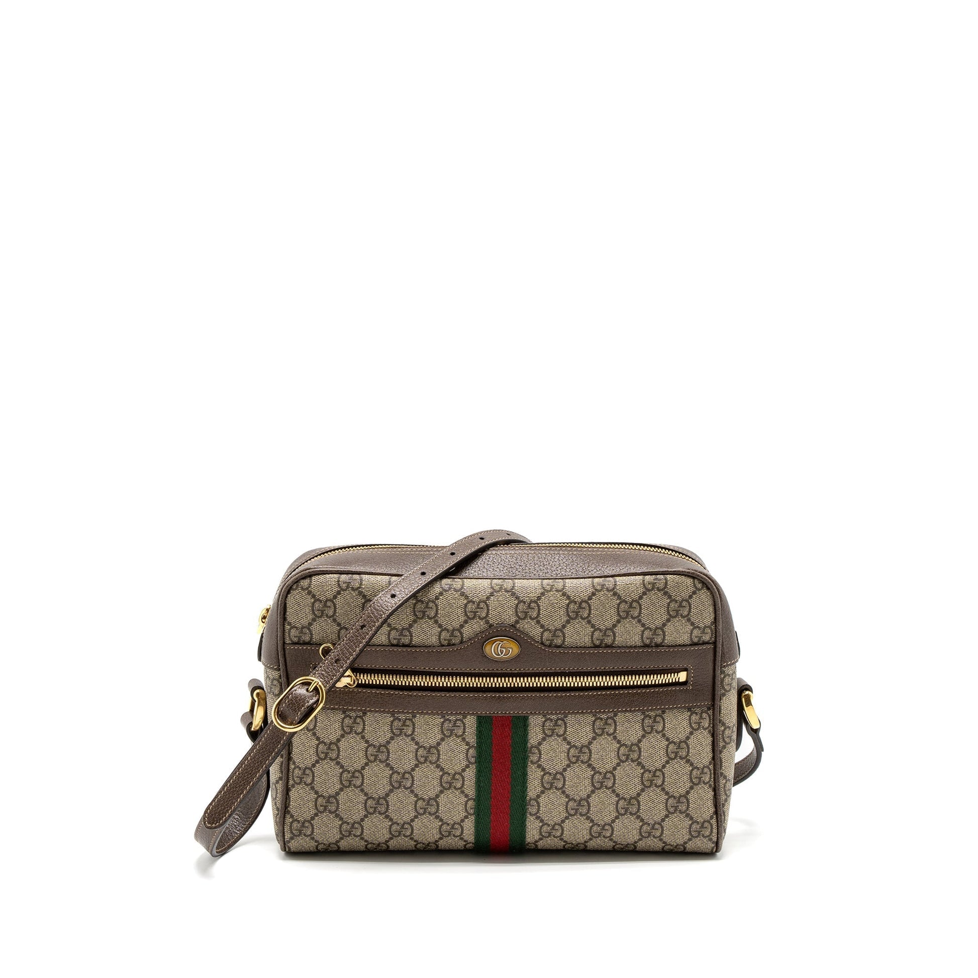 Gucci Ophidia Shoulder Bag Supreme Canvas Canvas Ghw