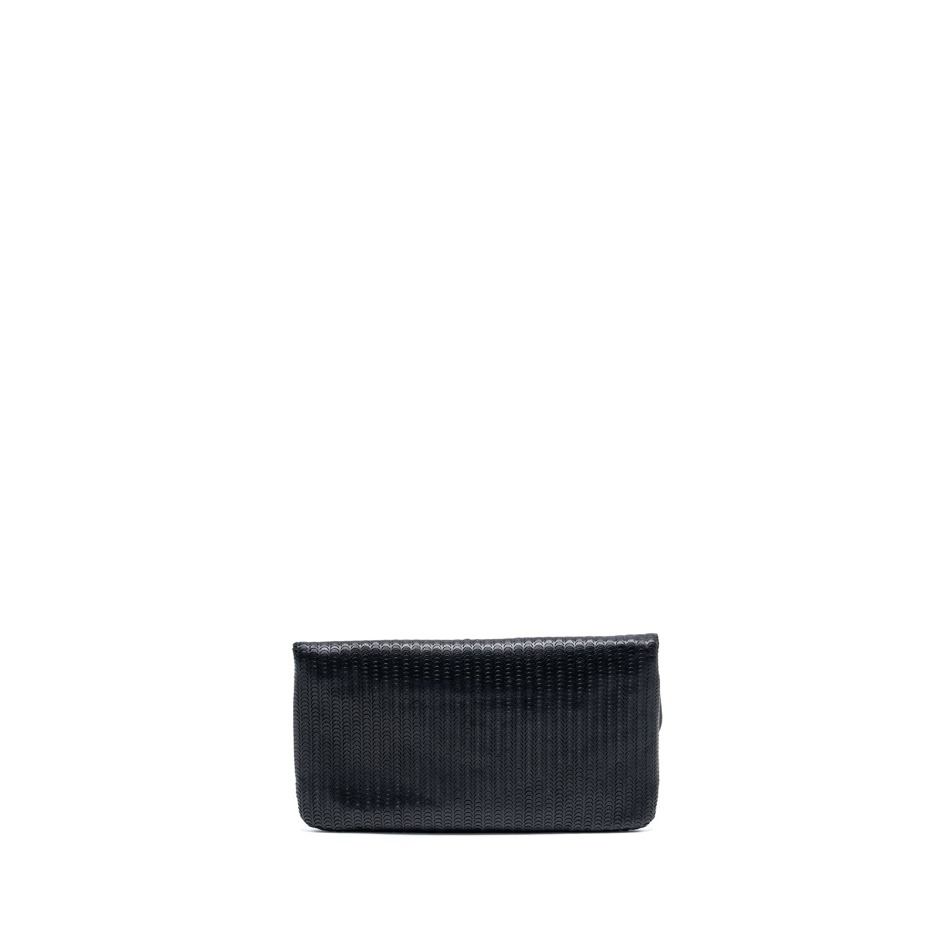 Chanel Flap Lambskin Hardware Black Clutch Bag