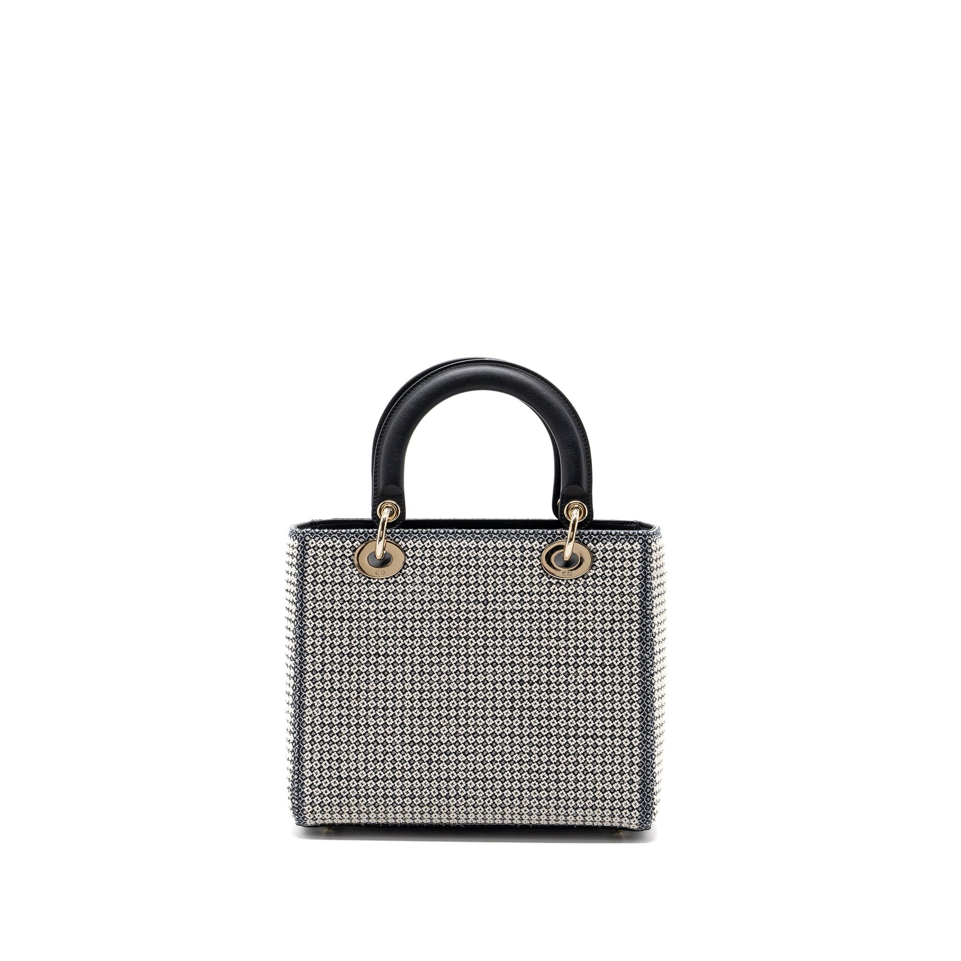 Dior Lady La Force Limited Edition Calfskin Fabric Medium Travel Bag