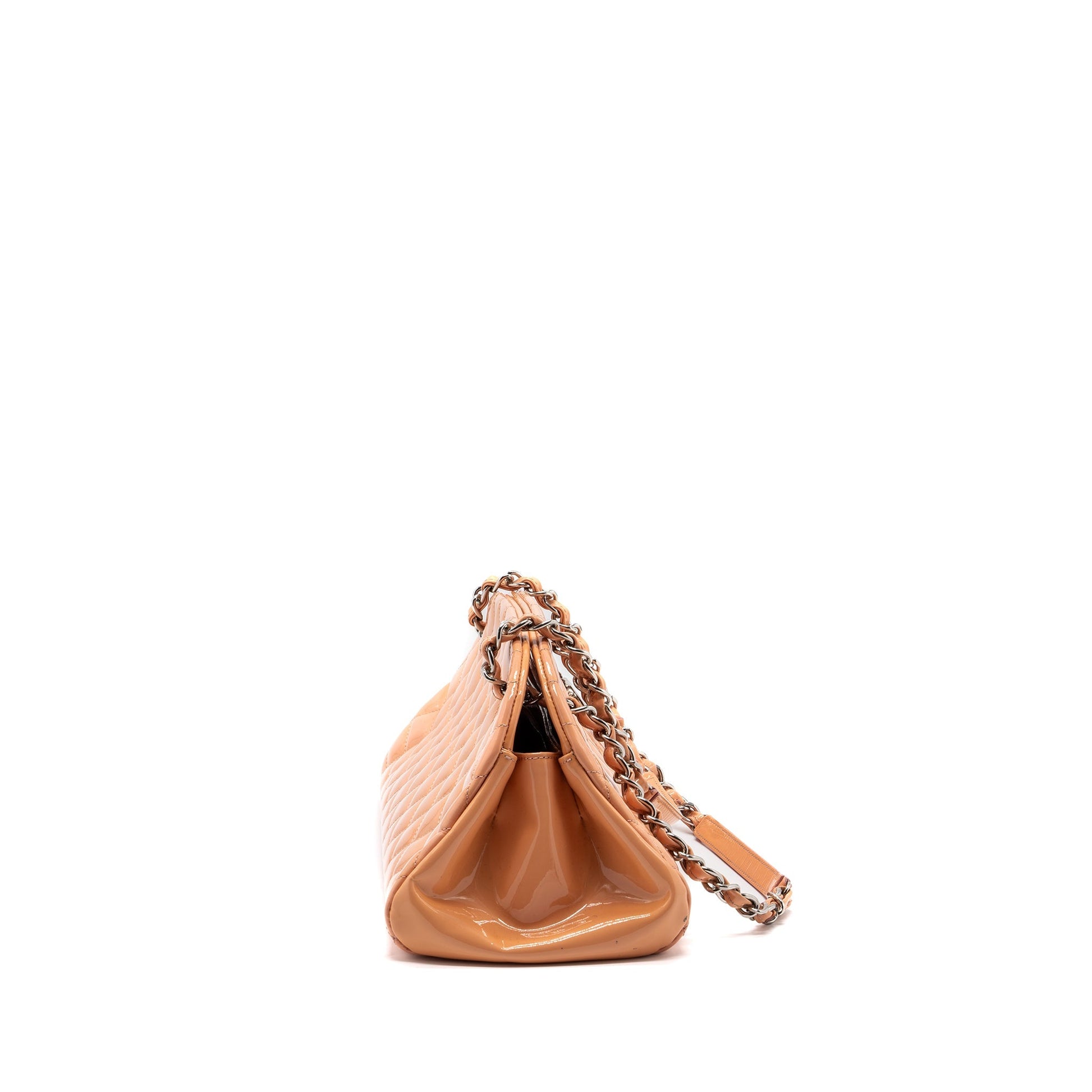 Chanel Patent SHW Pink Leather Shoulder Bag