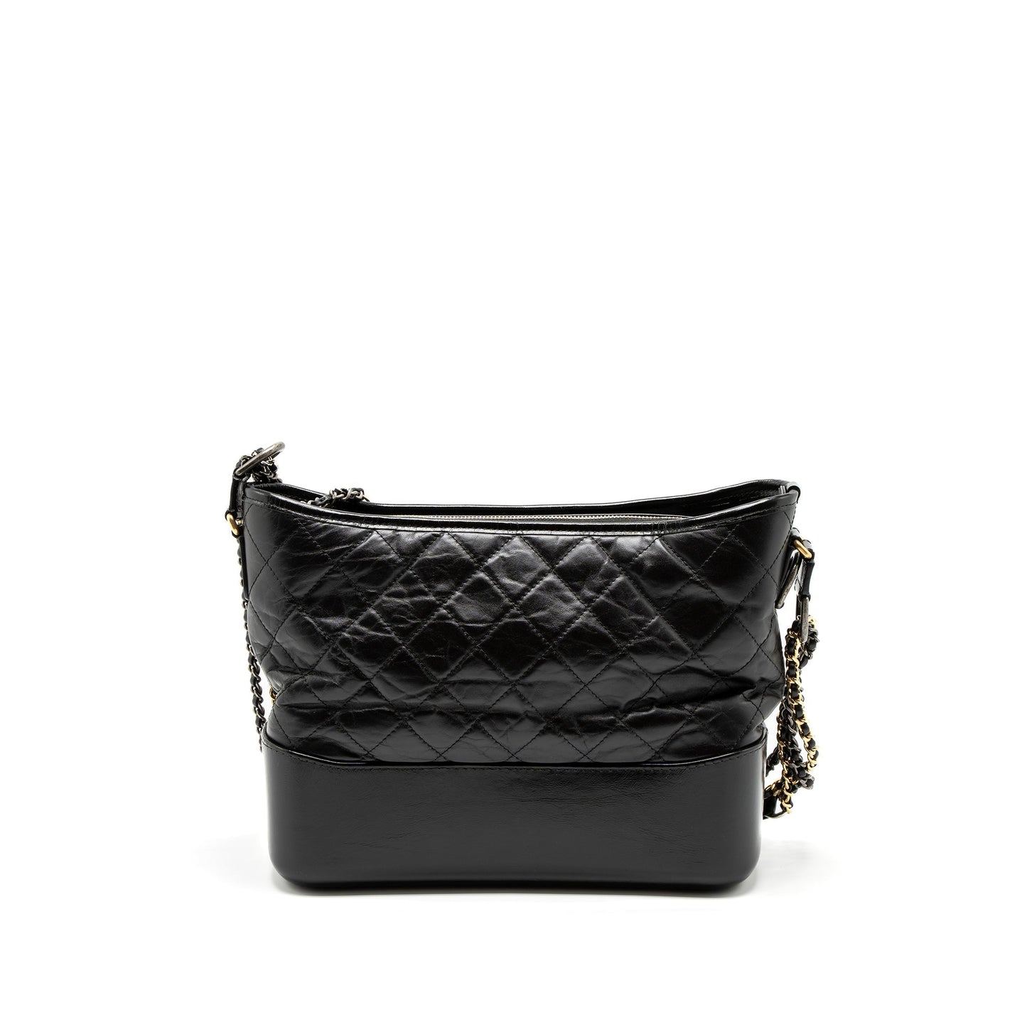Chanel Gabrielle Hobo Aged Calfskin Hardware Multicolour Black Shoulder Bag Hardware 2