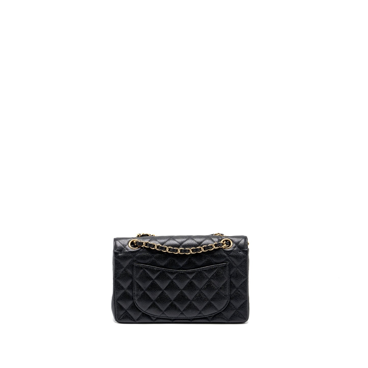 Chanel Classic double flap caviar GHW Black Small Shoulder Bag Ghw 4