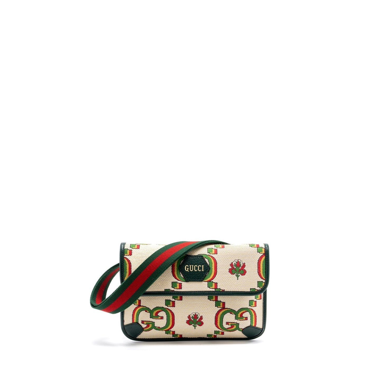 Gucci Belt Bag Multicolour Canvas Accessory