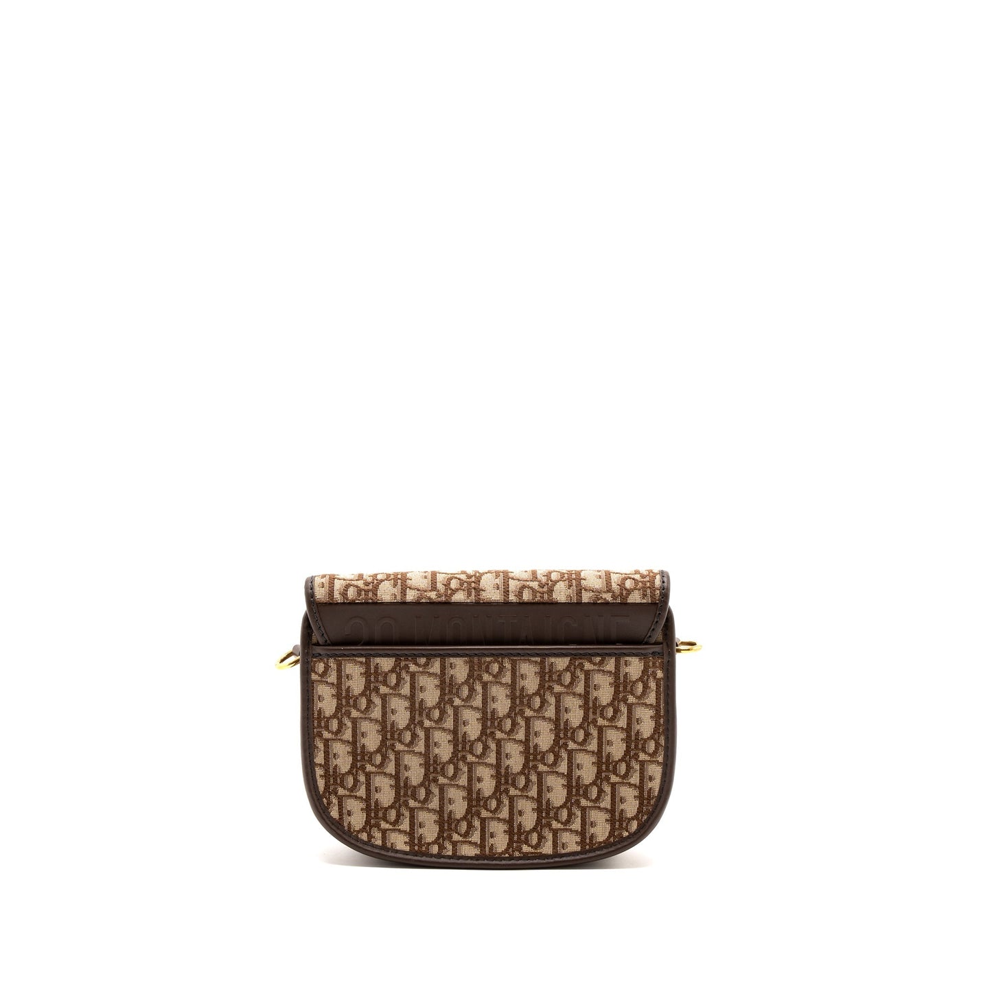 Dior Bobby Purse Oblique Jacquard Handbag Brown Medium Travel Bag