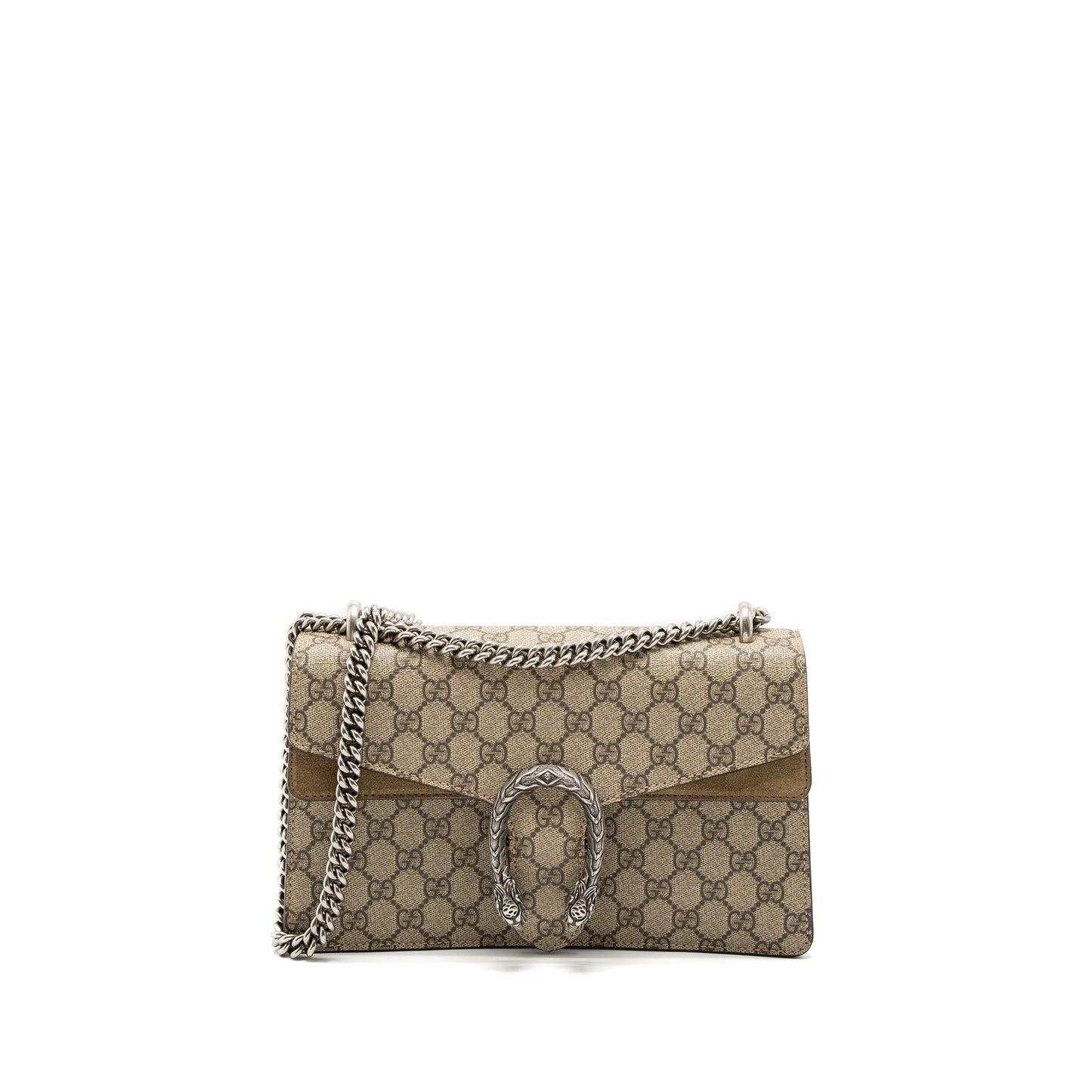 Gucci Small Dionysus Shoulder Bag Supreme Shw Canvas Suede