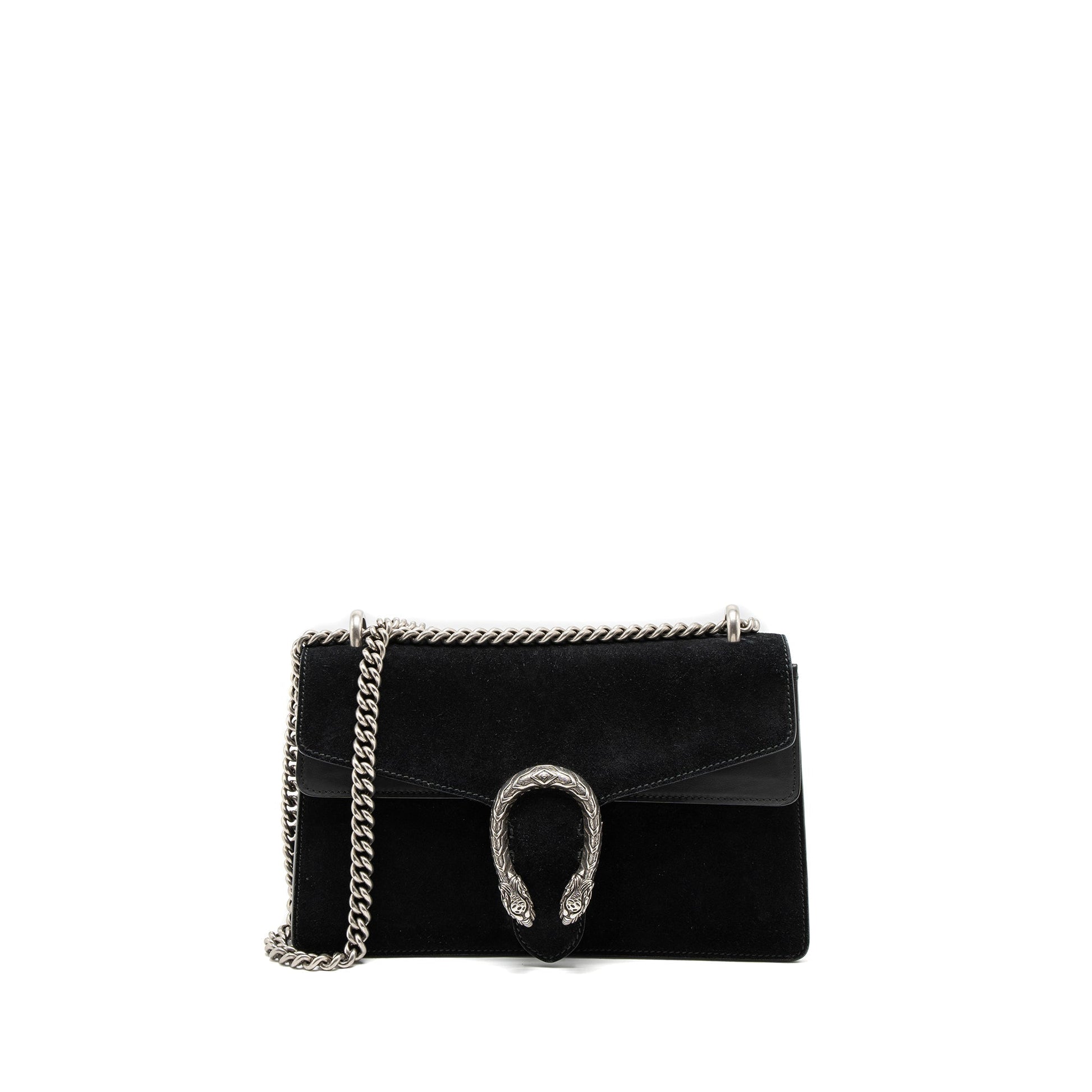 Gucci Dionysus Bag Shw Suede Black Travel Bag