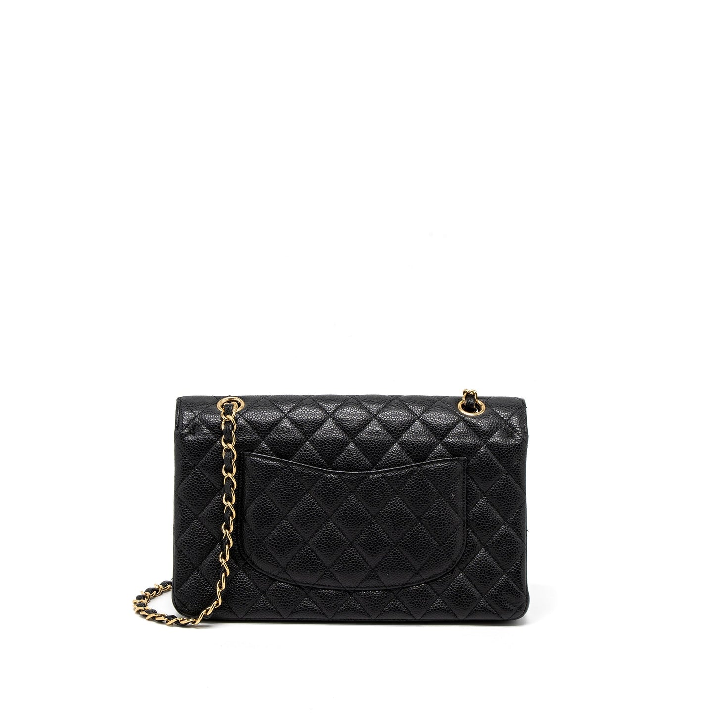 Chanel Classic Double Flap Caviar GHW Black Shoulder Bag Ghw 9