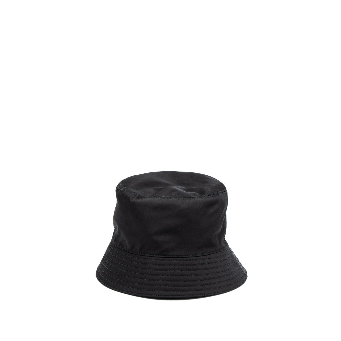 Prada Size S Re Hat Handbag Nylon Black Bucket Bag