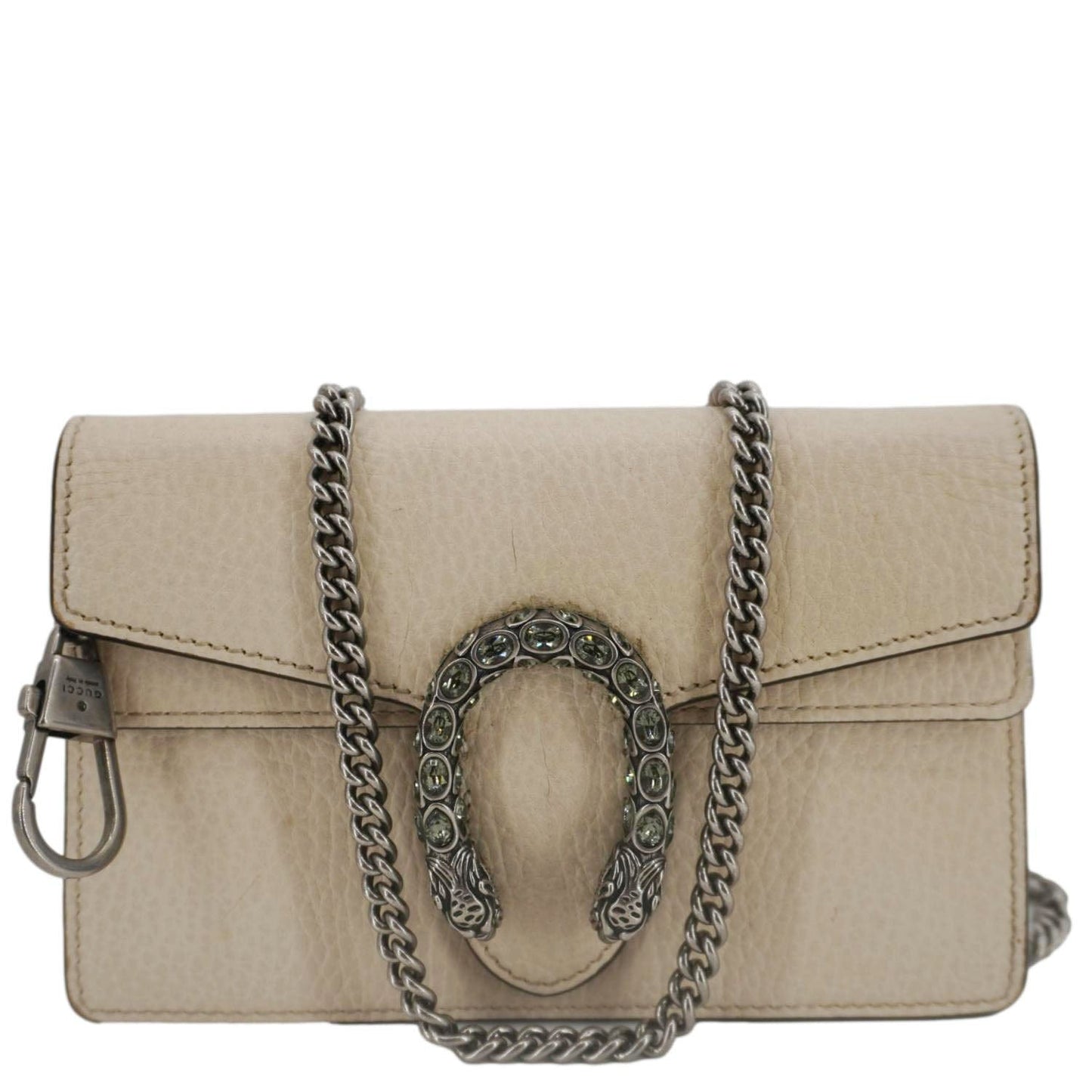 Gucci Dionysus Super Crossbody Bag Off Leather White